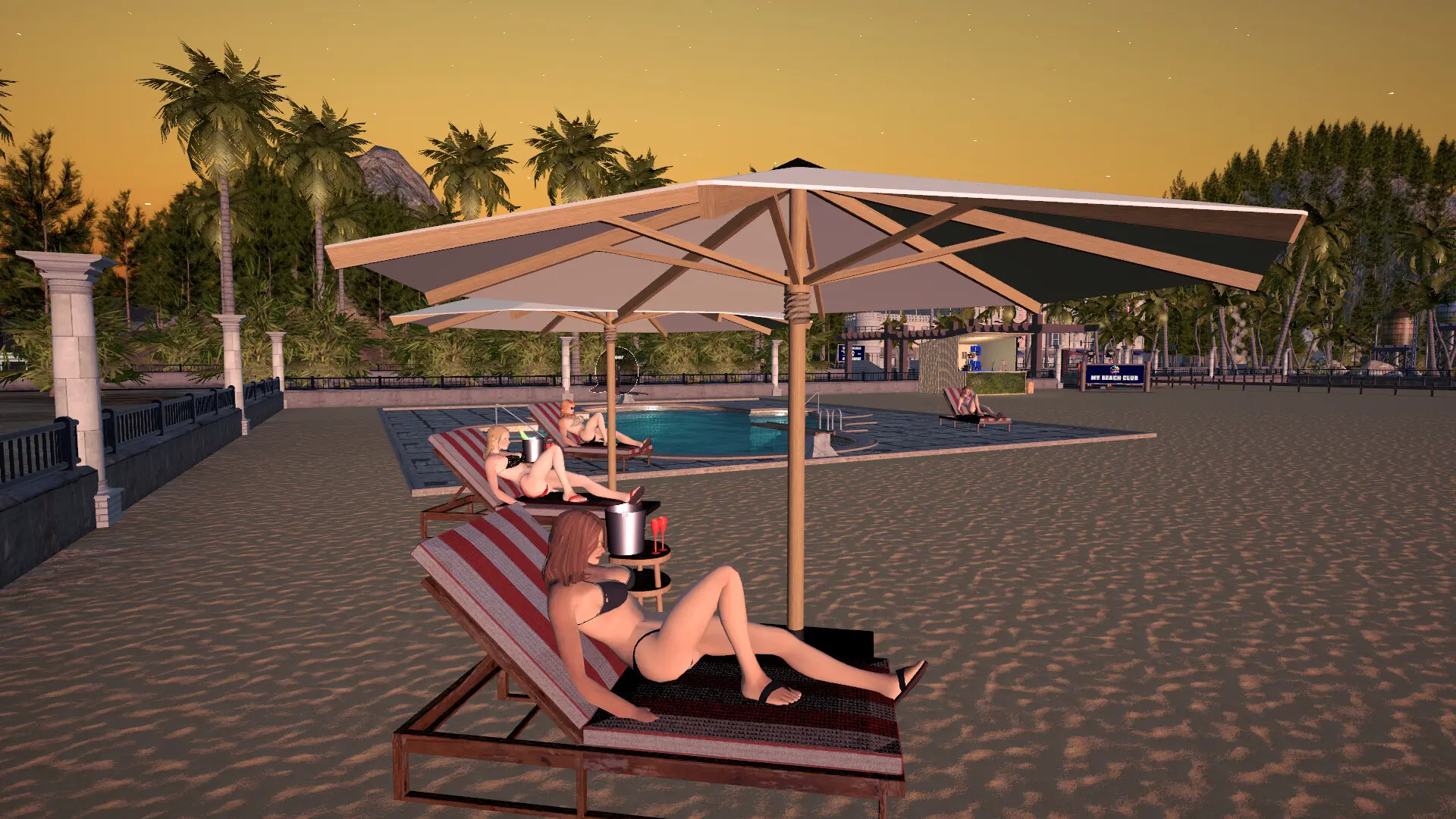 海滩俱乐部模拟器2024/Beach Club Simulator 2024 游戏截图