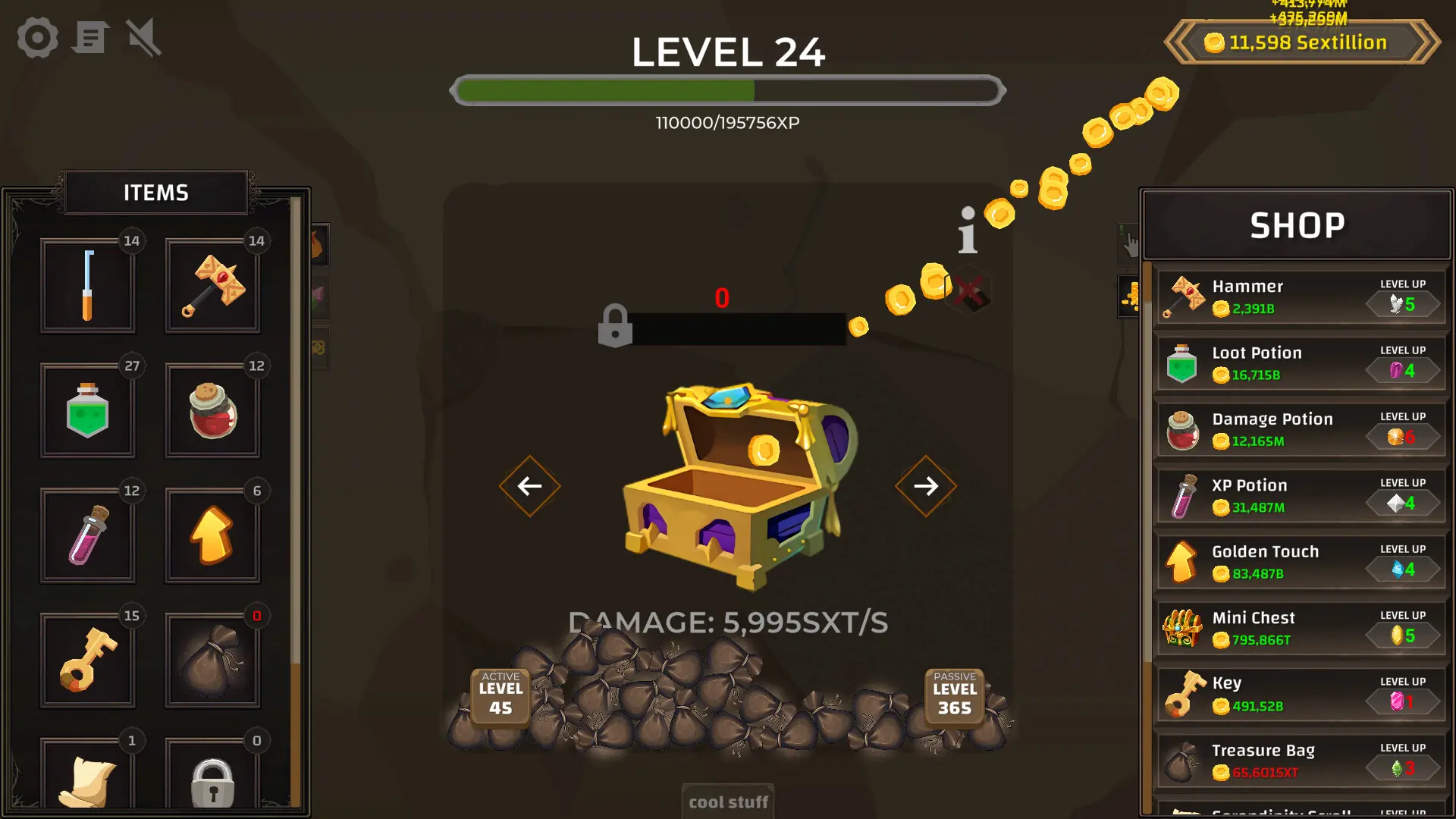 宝箱点击器/Treasure Chest Clicker 游戏截图