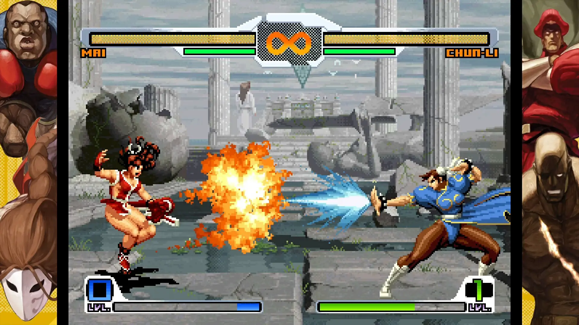 SNK对卡普空：SVC打乱战/SNK VS. CAPCOM SVC CHAOS 游戏截图