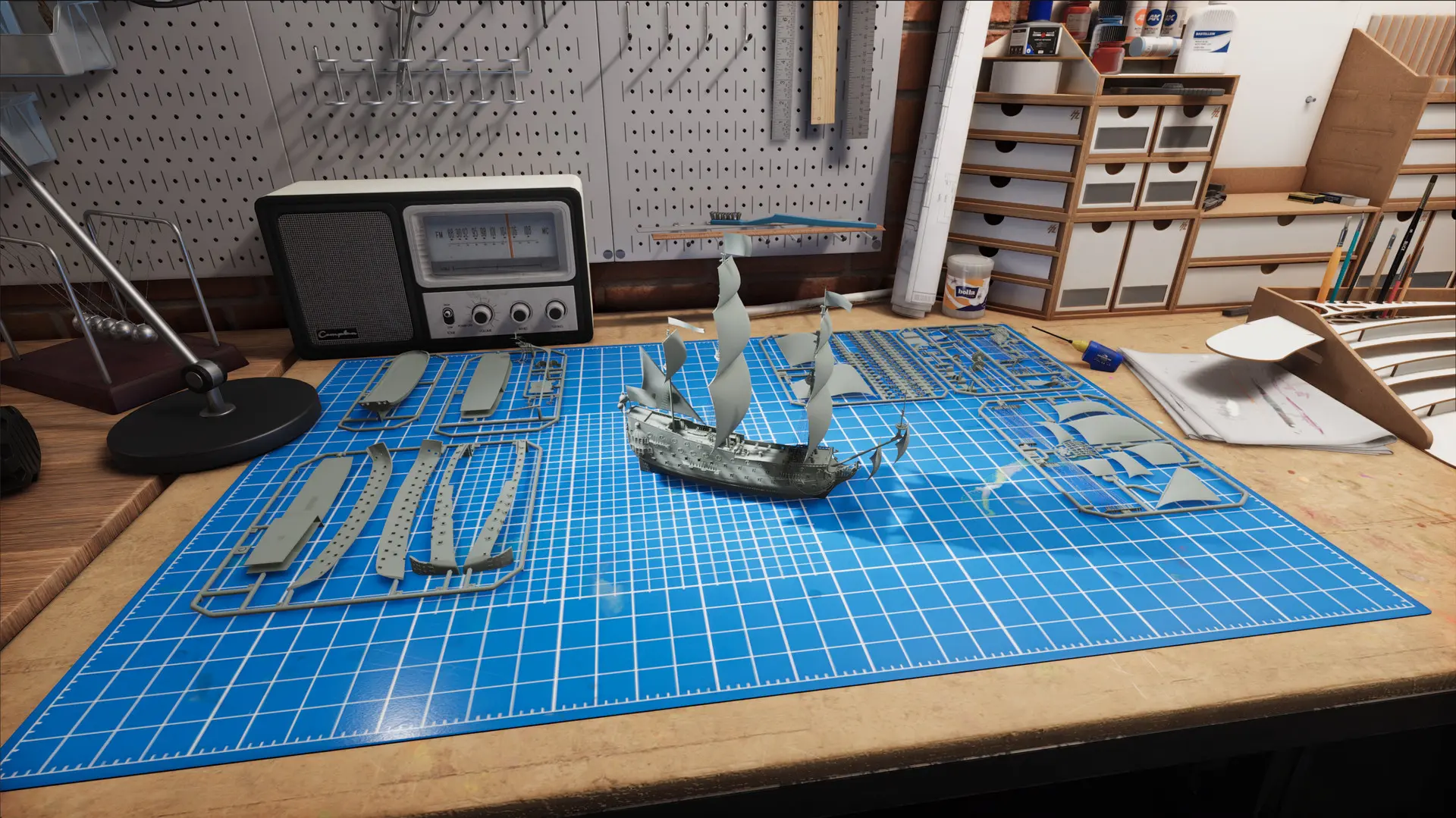 胶佬模拟器/Model Builder 游戏截图