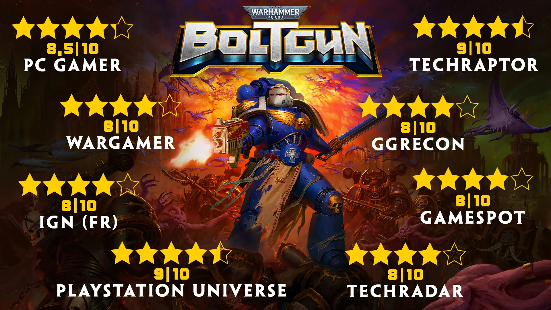 战锤40K：爆矢枪/Warhammer 40,000: Boltgun 游戏截图
