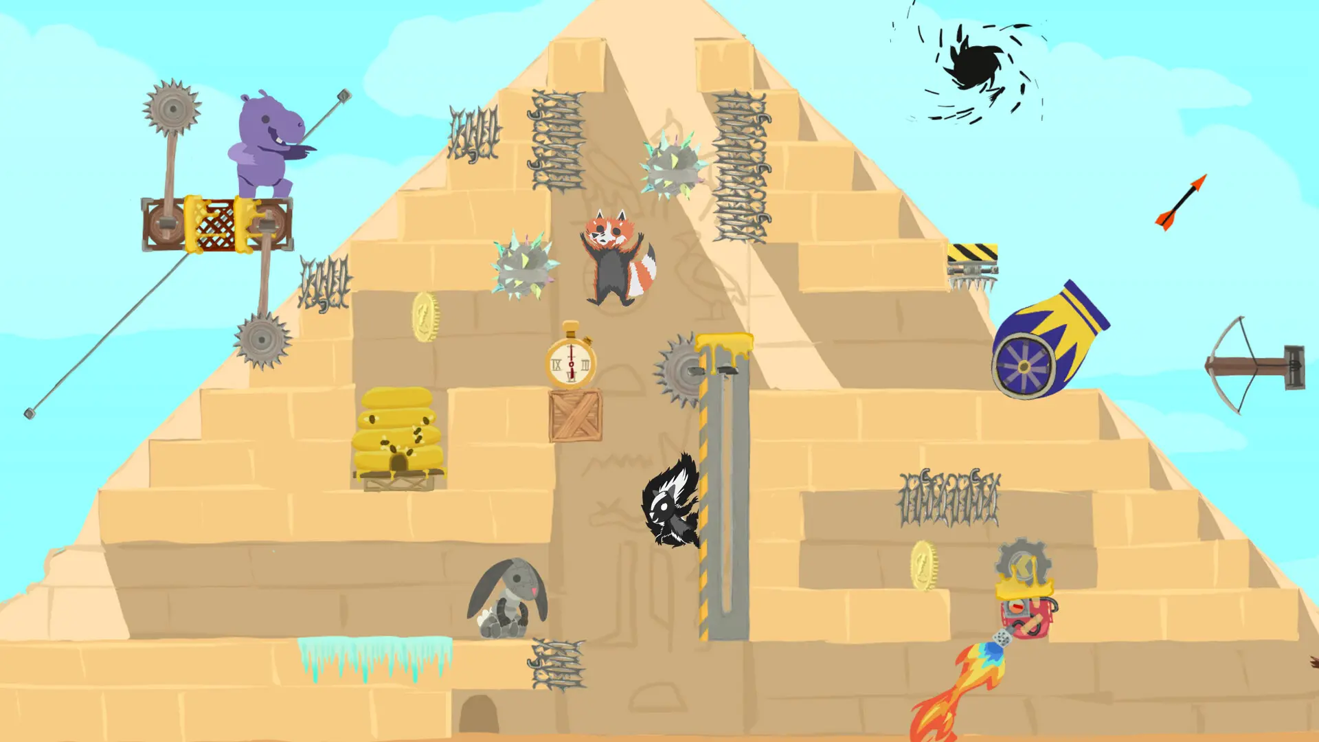超级鸡马/Ultimate Chicken Horse 游戏截图