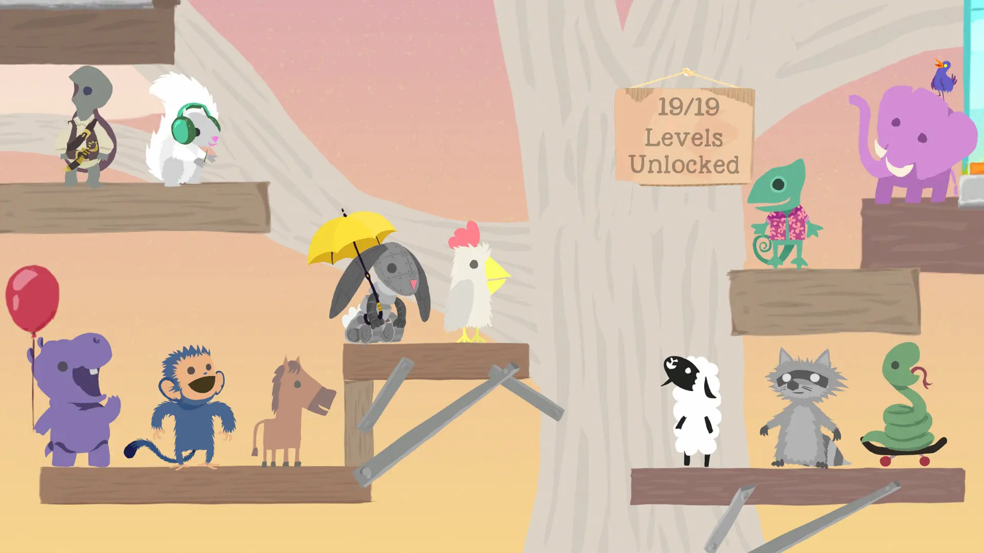 超级鸡马/Ultimate Chicken Horse 游戏截图