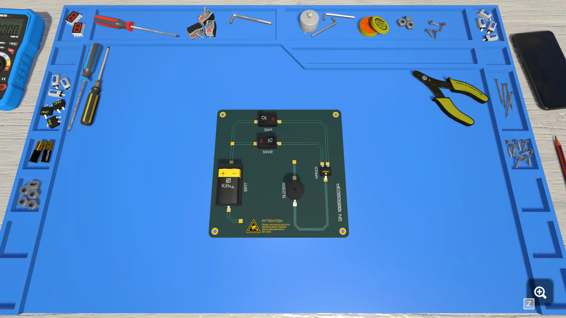 电子谜题实验室/Electronics Puzzle Lab 游戏截图