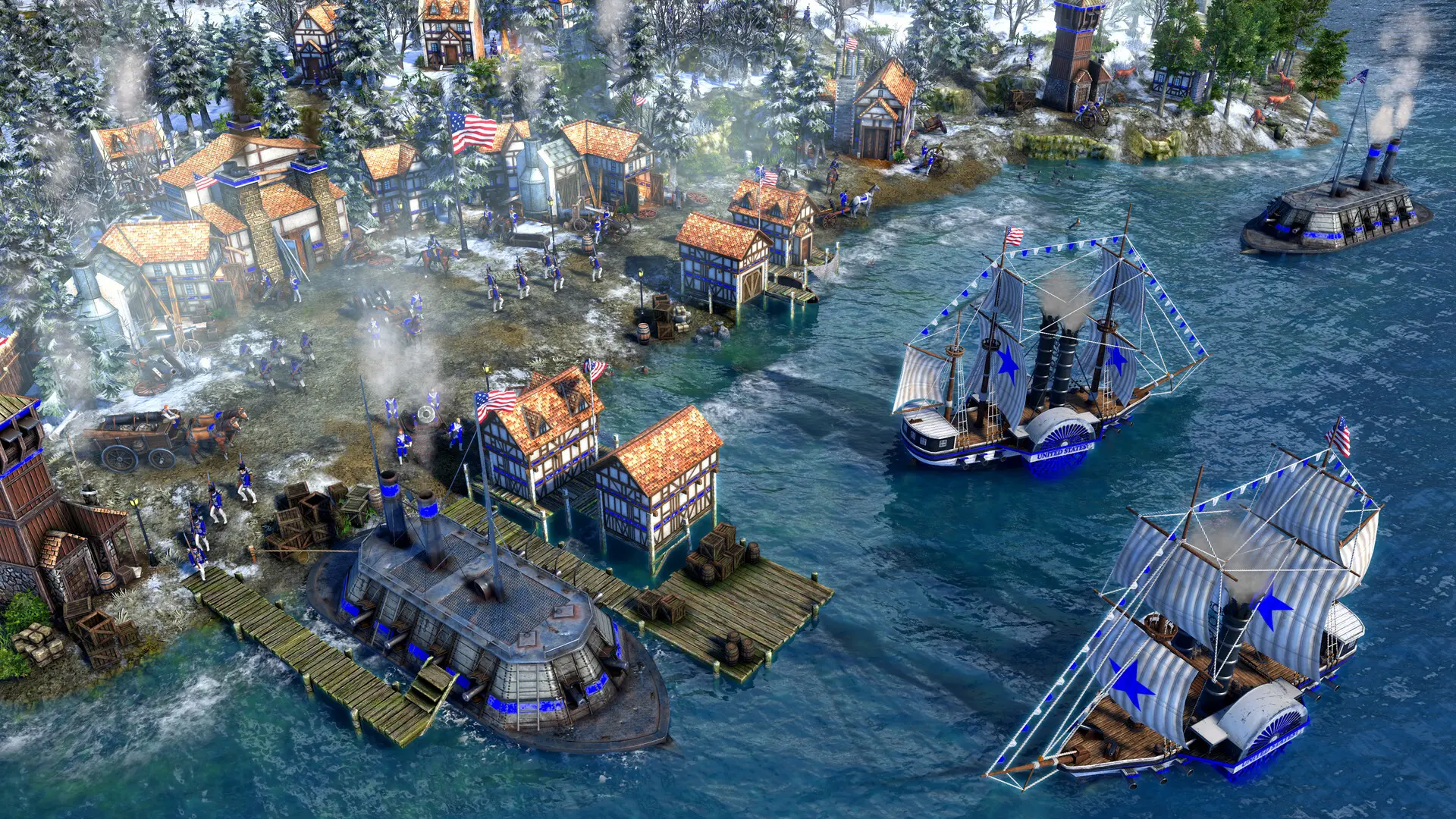 帝国时代3:决定版/Age of Empires III: Definitive Edition 游戏截图