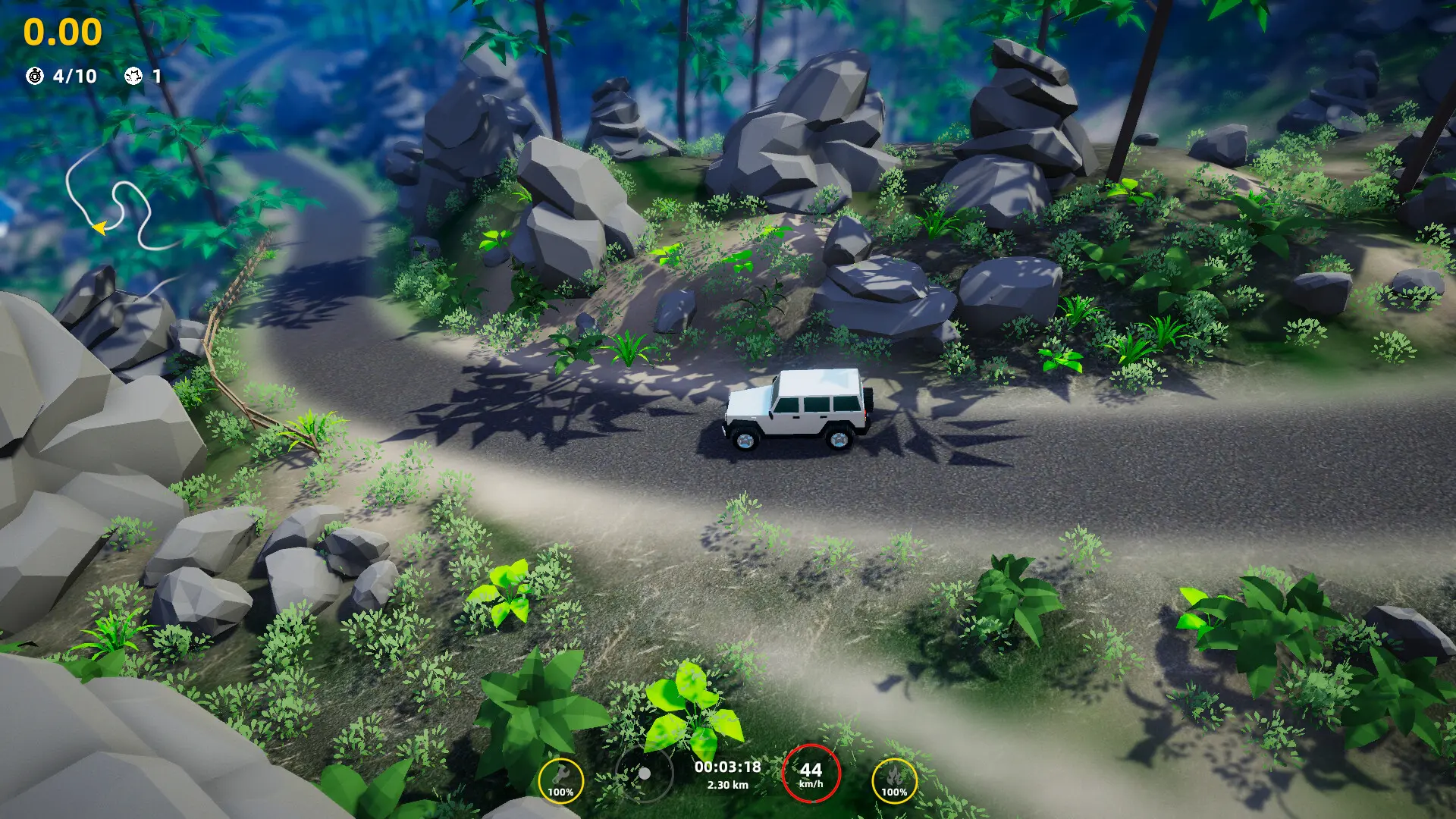 兜风/Joyride : Lowpoly World 游戏截图