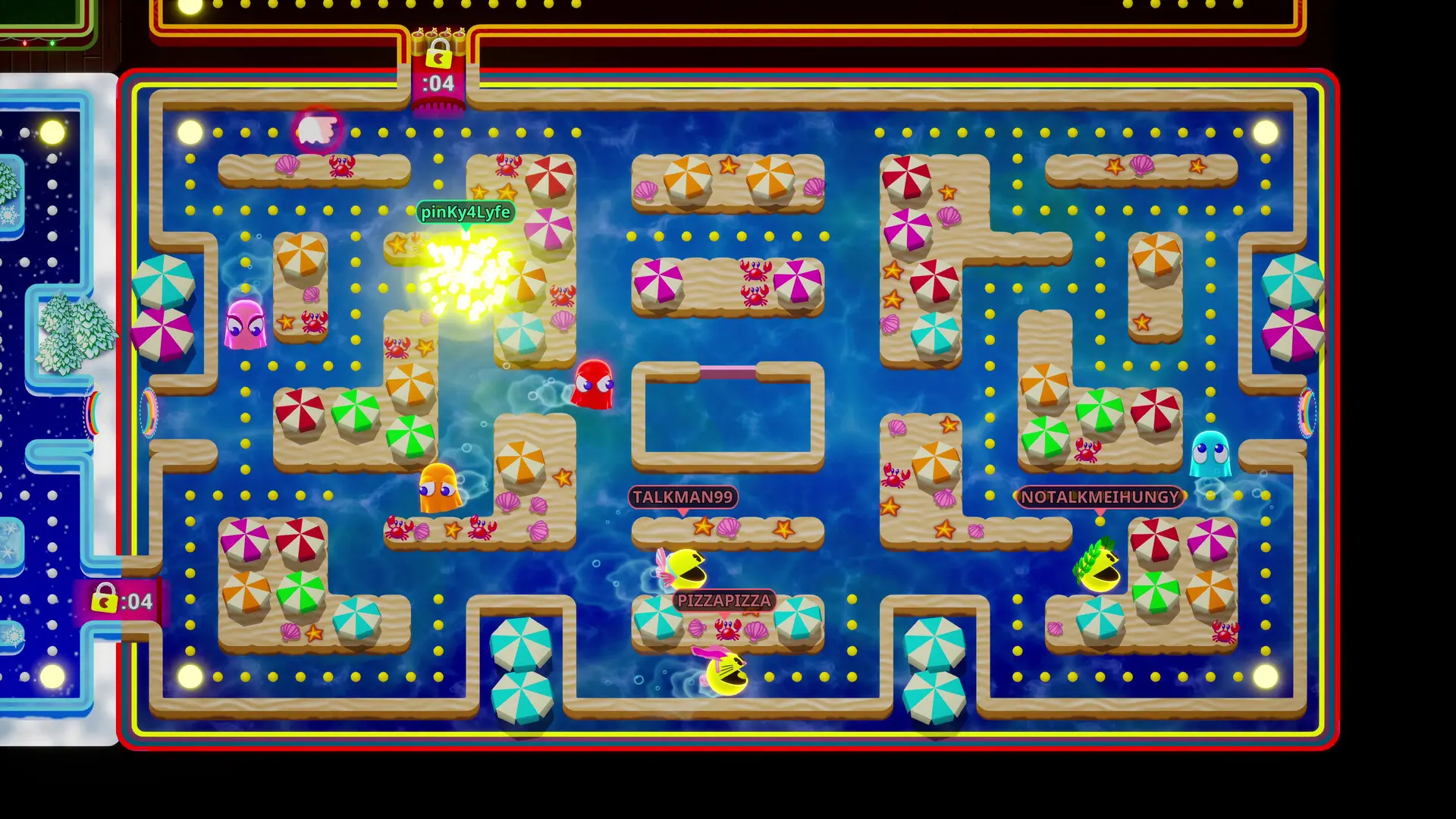 吃豆人：无尽地道争豆 - 暴食没有极限/PAC-MAN Mega Tunnel Battle: Chomp Champs 游戏截图