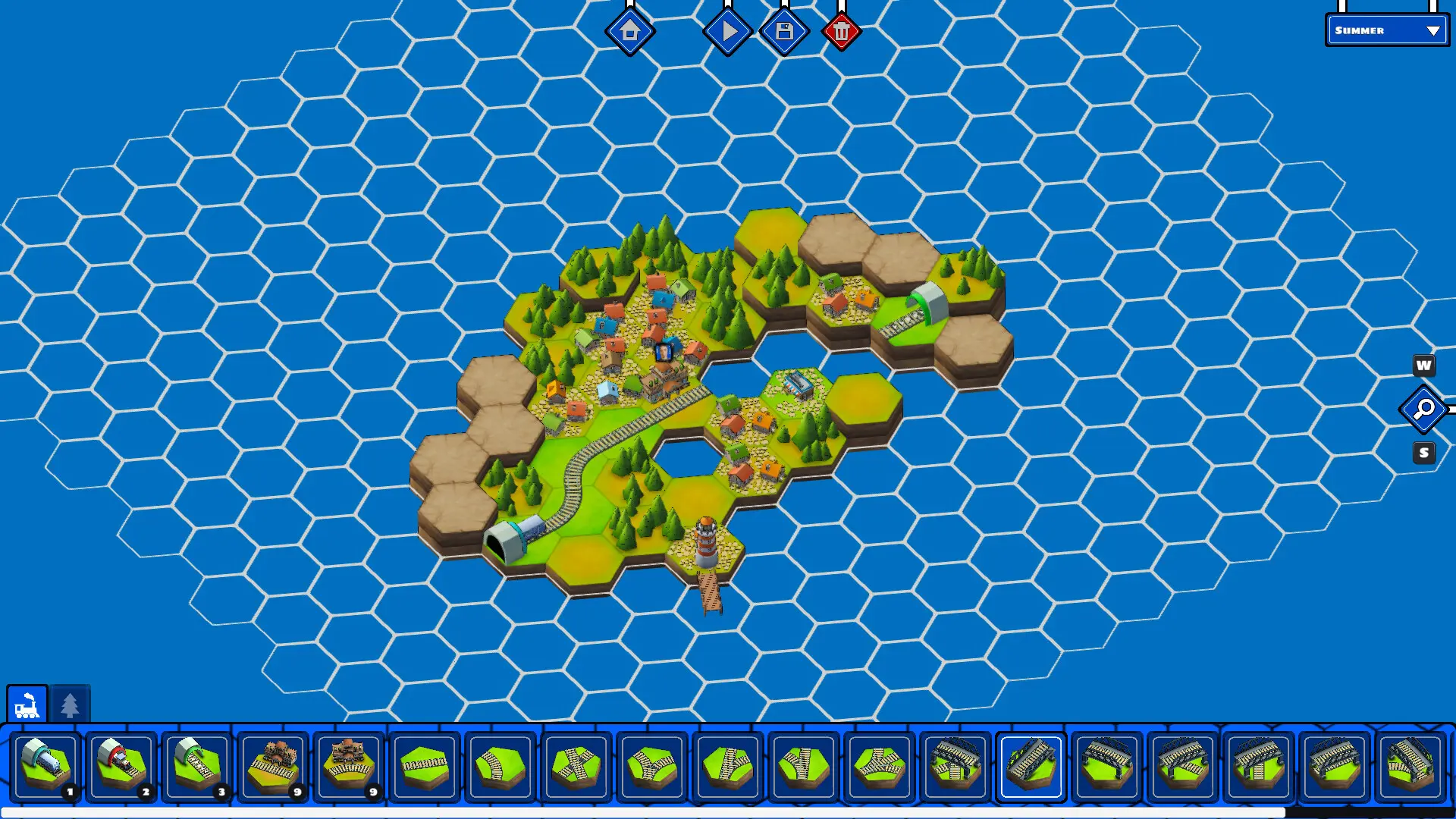 铁路群岛2/Railway Islands 2 - Puzzle 游戏截图