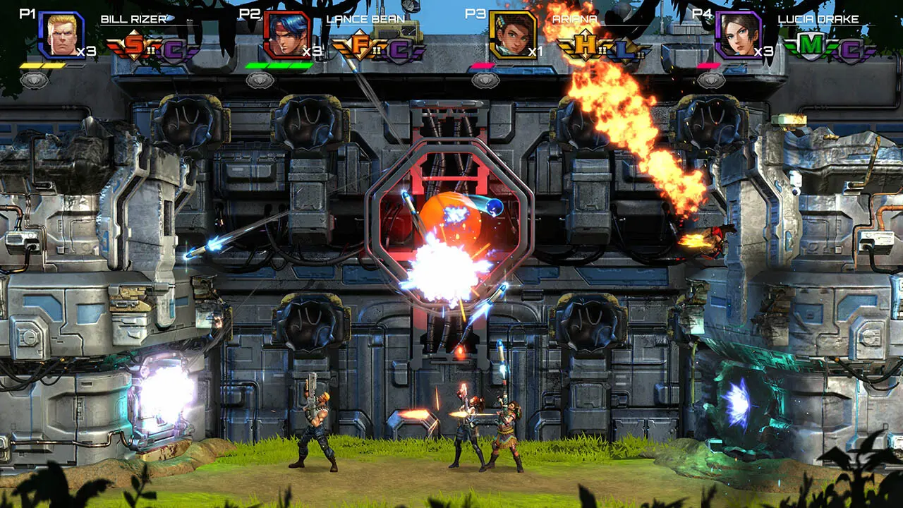 魂斗罗初代:重制版/Contra: Operation Galuga 游戏截图