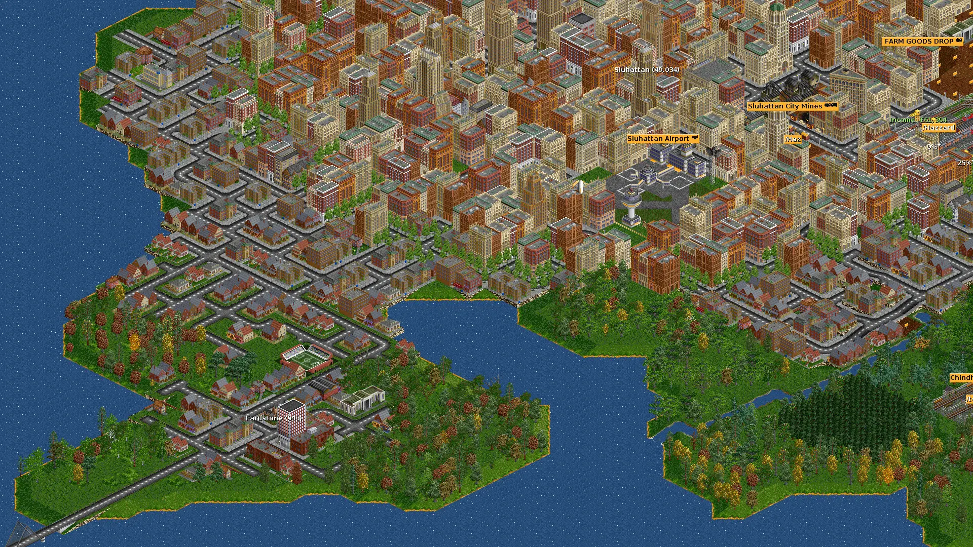 运输大亨/OpenTTD 游戏截图