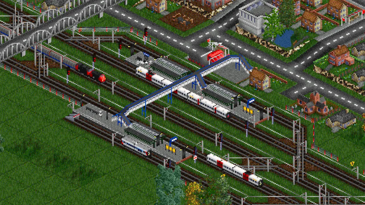 运输大亨/OpenTTD 游戏截图