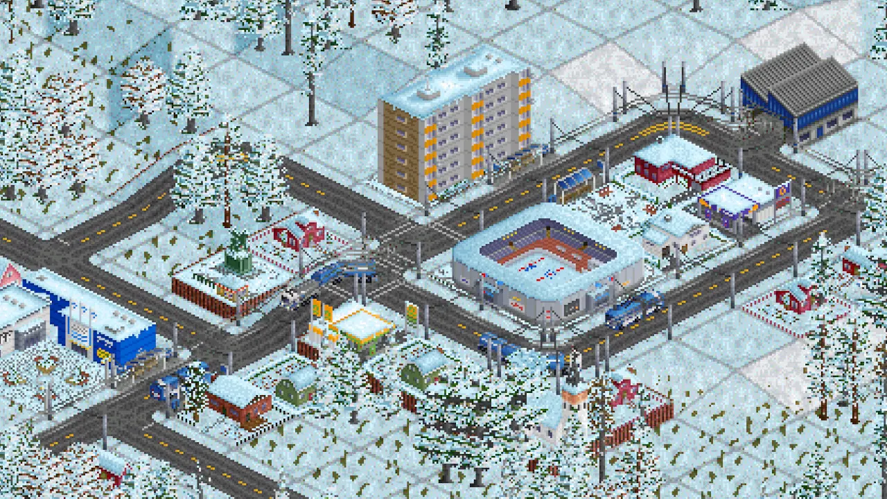 运输大亨/OpenTTD 游戏截图