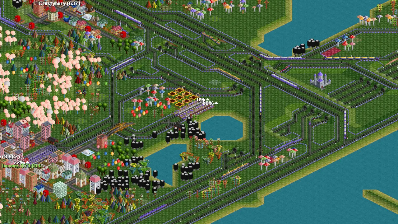 运输大亨/OpenTTD 游戏截图