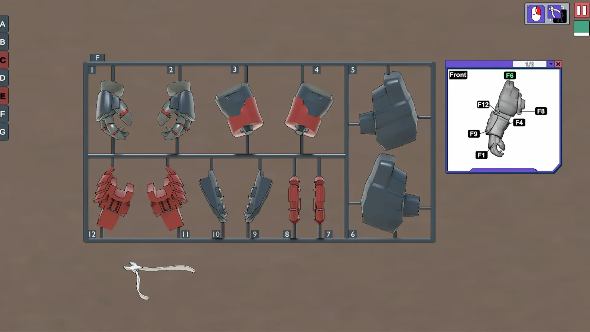 机甲模型建造者3D/Mech Builder 3D 游戏截图