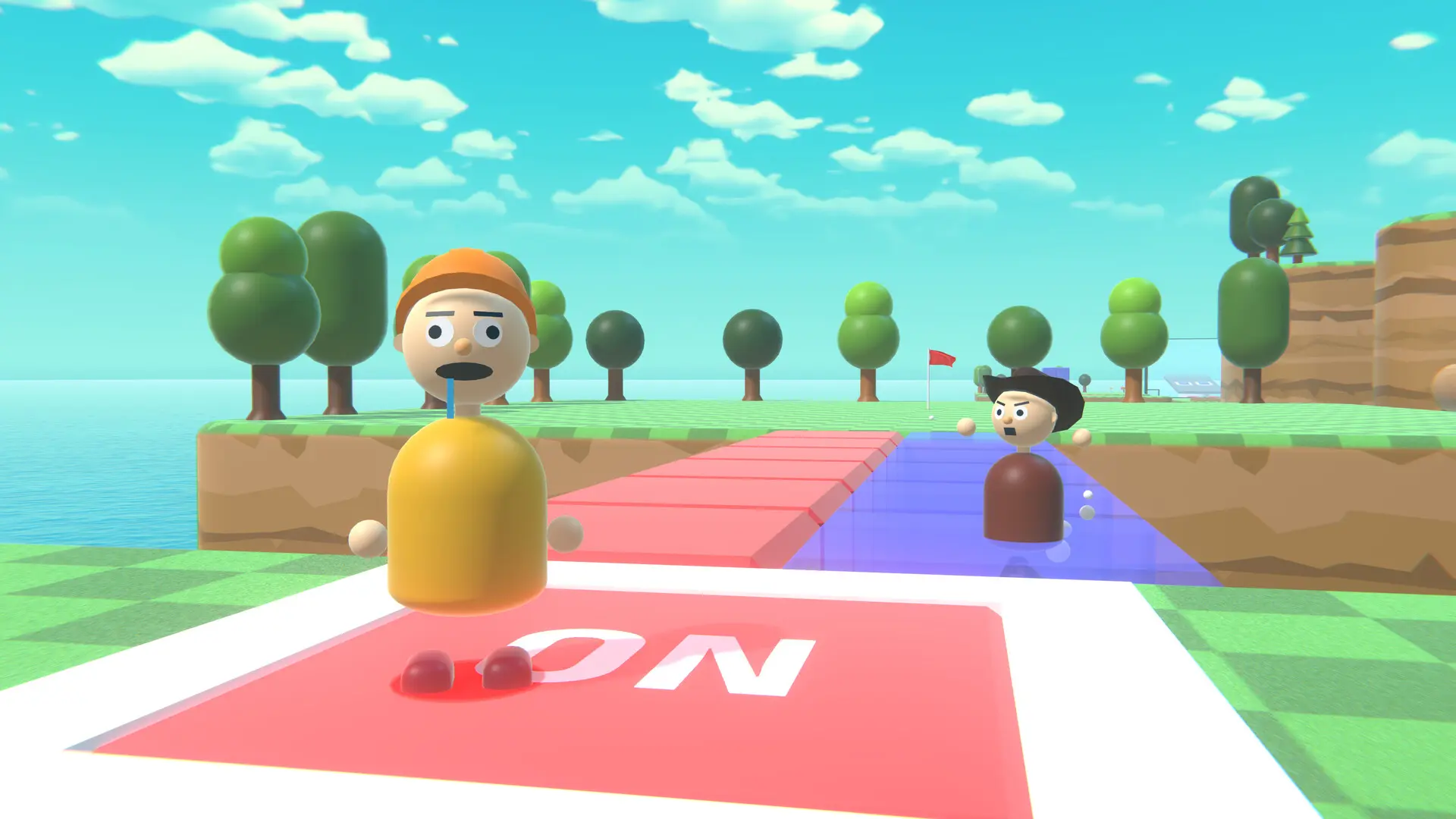 多人平台高尔夫/Multiplayer Platform Golf/支持网络联机 游戏截图