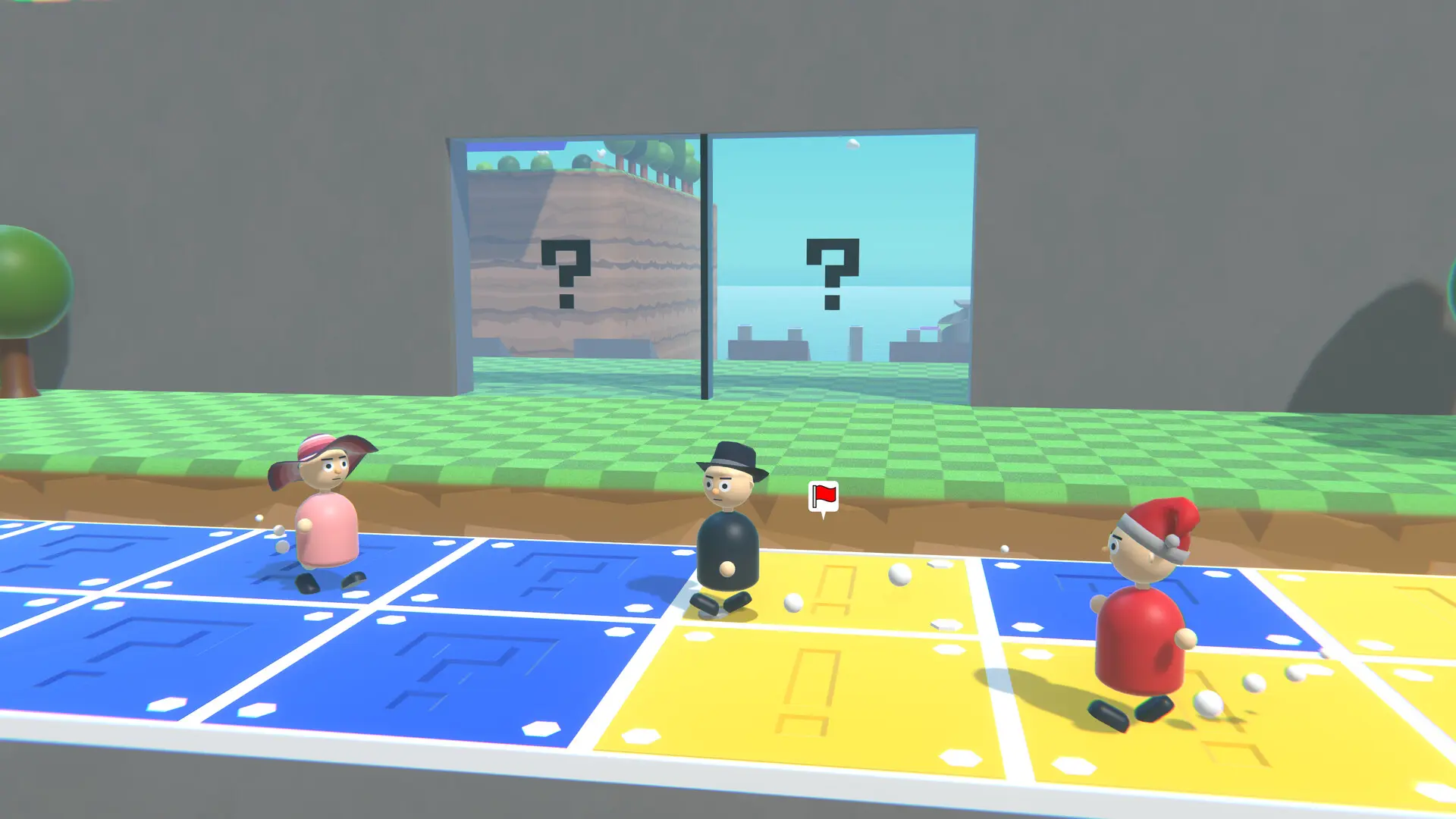 多人平台高尔夫/Multiplayer Platform Golf/支持网络联机 游戏截图