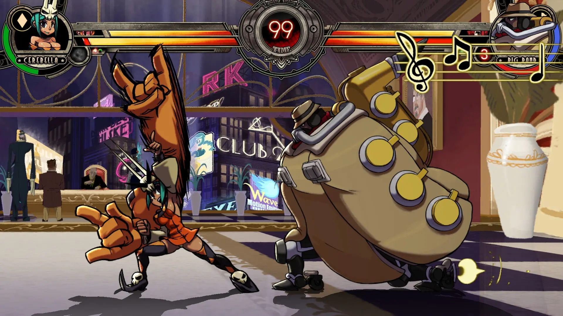 骷髅女孩:重返/骷髅女孩:二度返场/Skullgirls 2nd Encore 游戏截图
