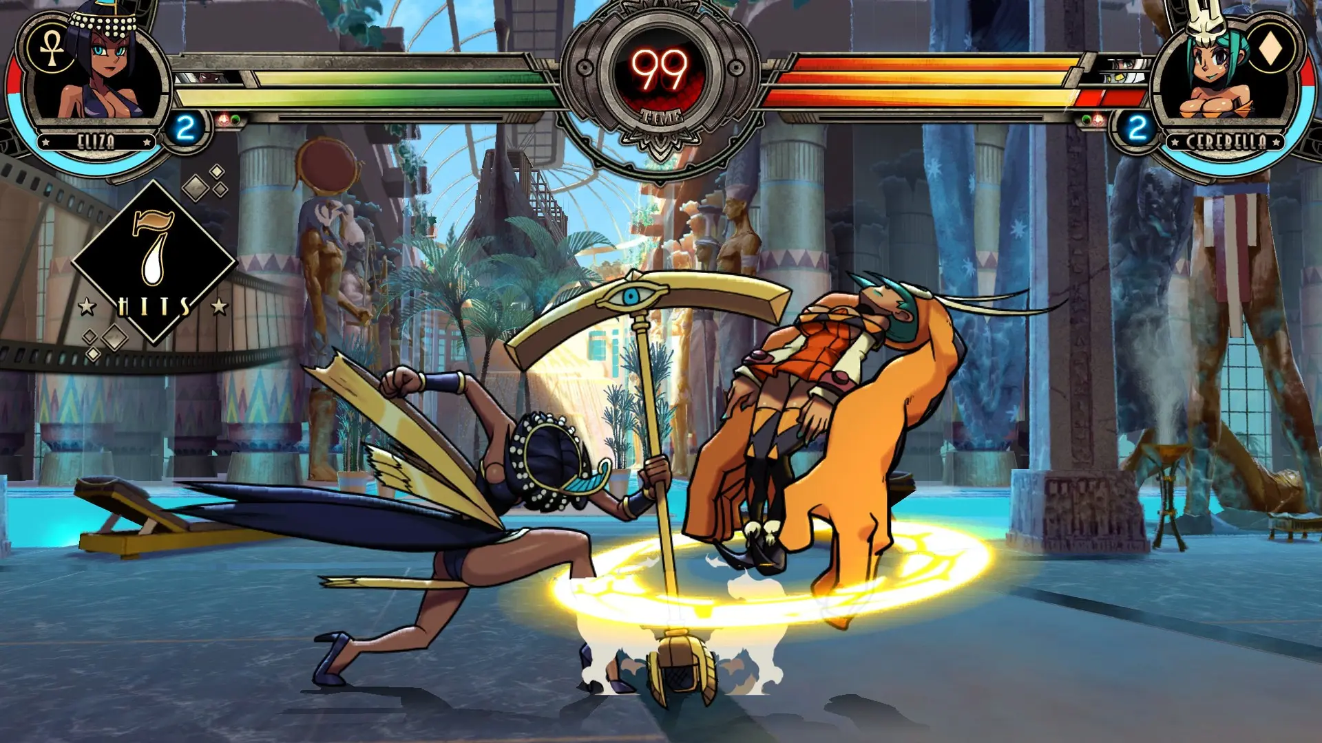 骷髅女孩:重返/骷髅女孩:二度返场/Skullgirls 2nd Encore 游戏截图