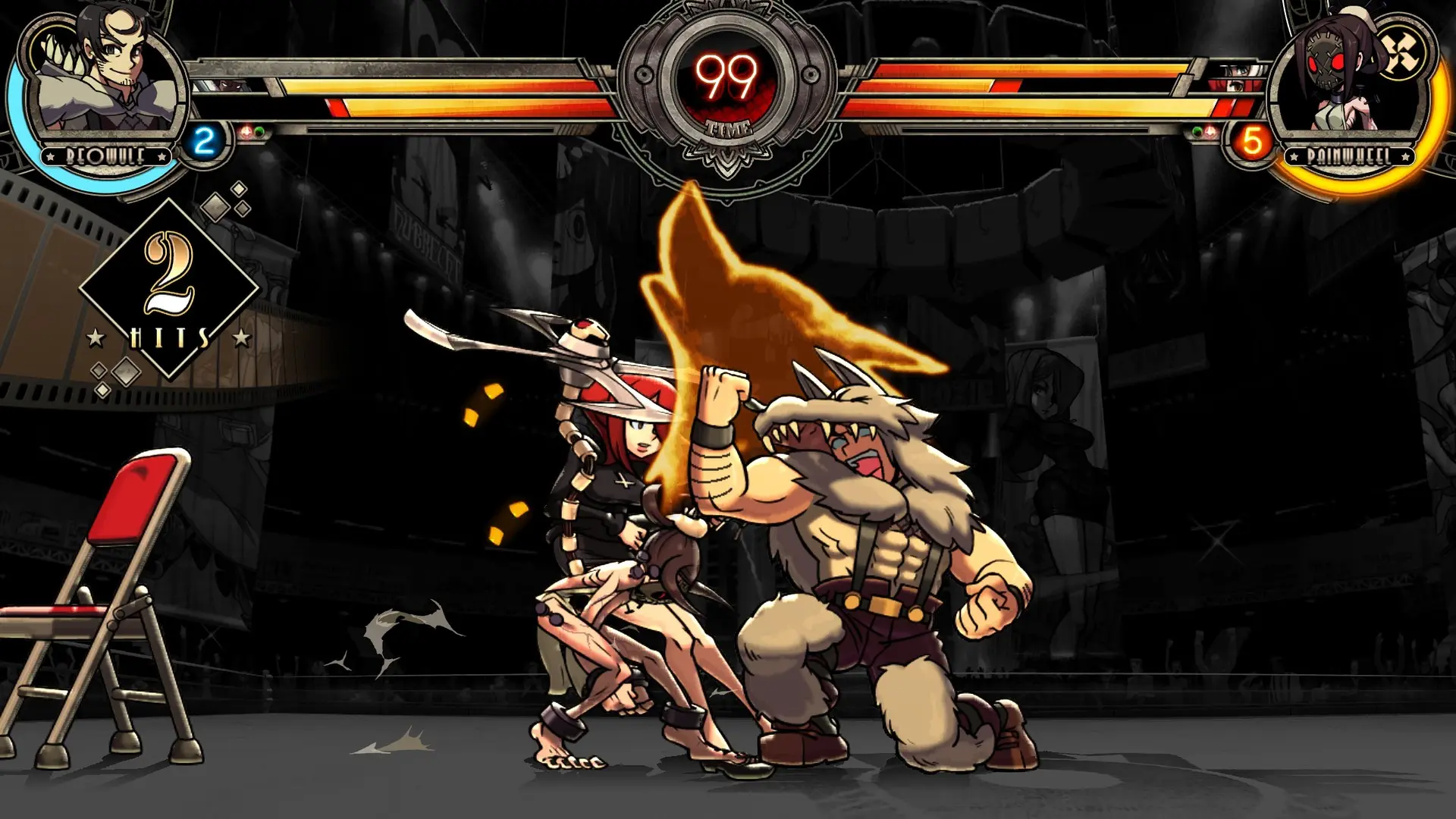 骷髅女孩:重返/骷髅女孩:二度返场/Skullgirls 2nd Encore 游戏截图