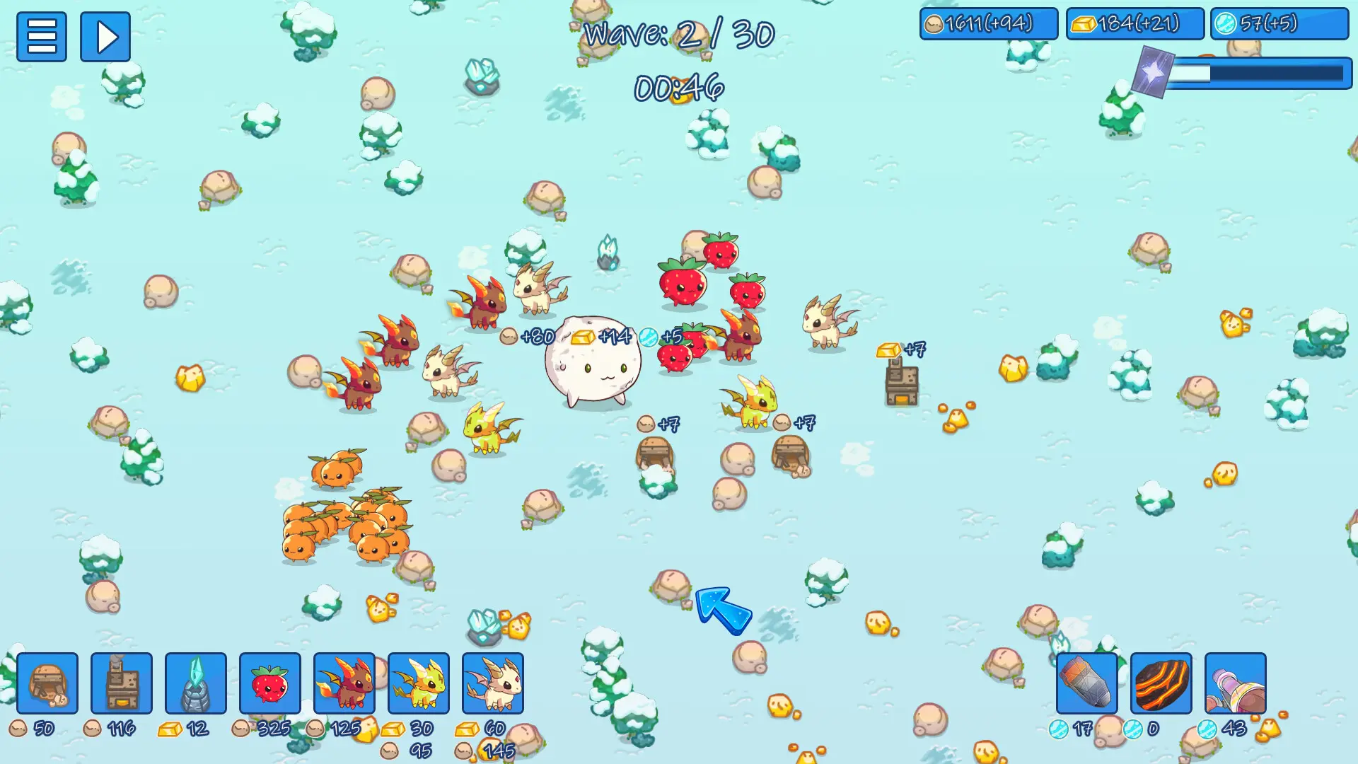 银河塔防：地球/Milky Way TD SURVIVORS AUTOBATTLER RTS 游戏截图