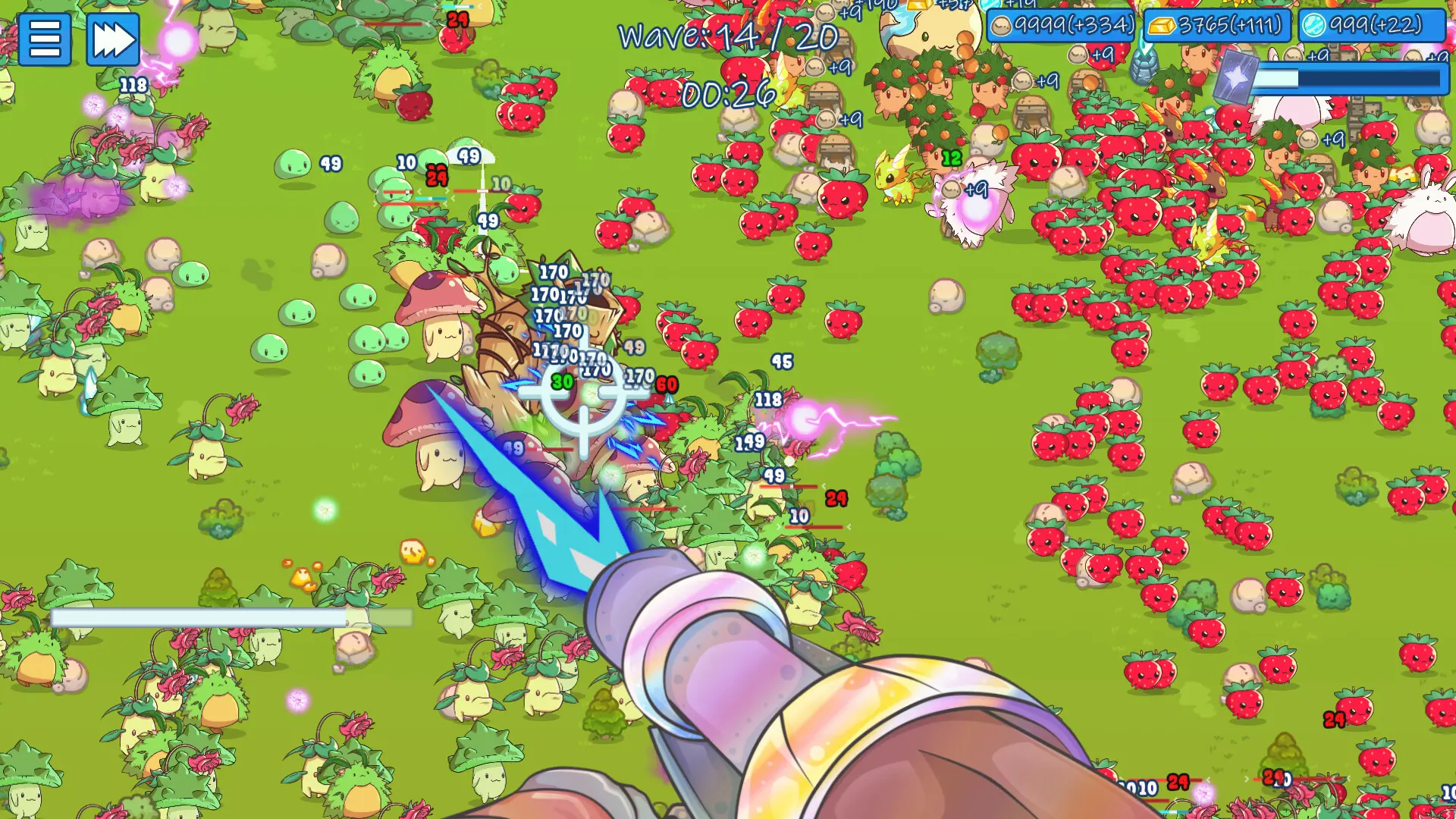 银河塔防：地球/Milky Way TD SURVIVORS AUTOBATTLER RTS 游戏截图