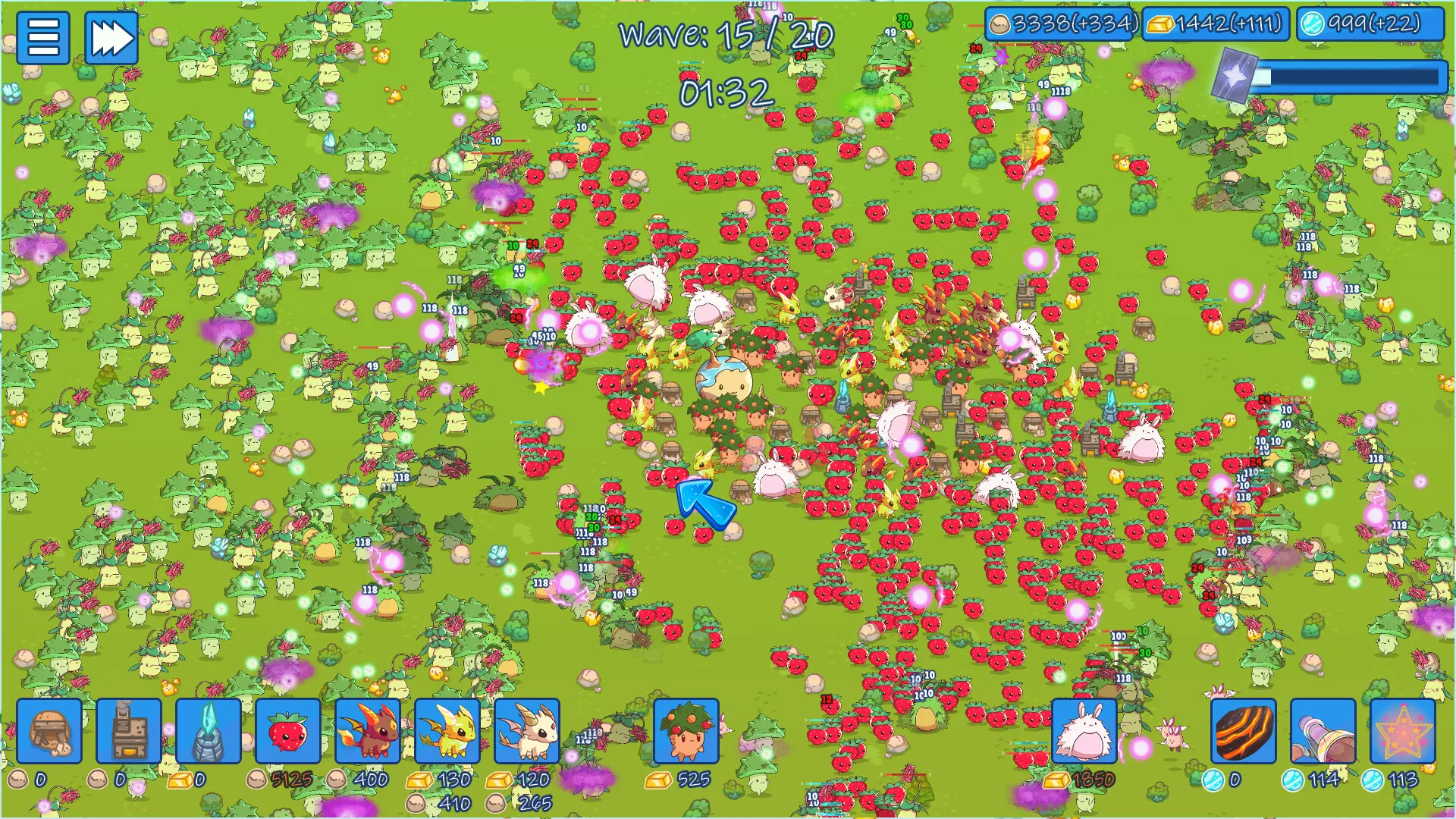 银河塔防：地球/Milky Way TD SURVIVORS AUTOBATTLER RTS 游戏截图
