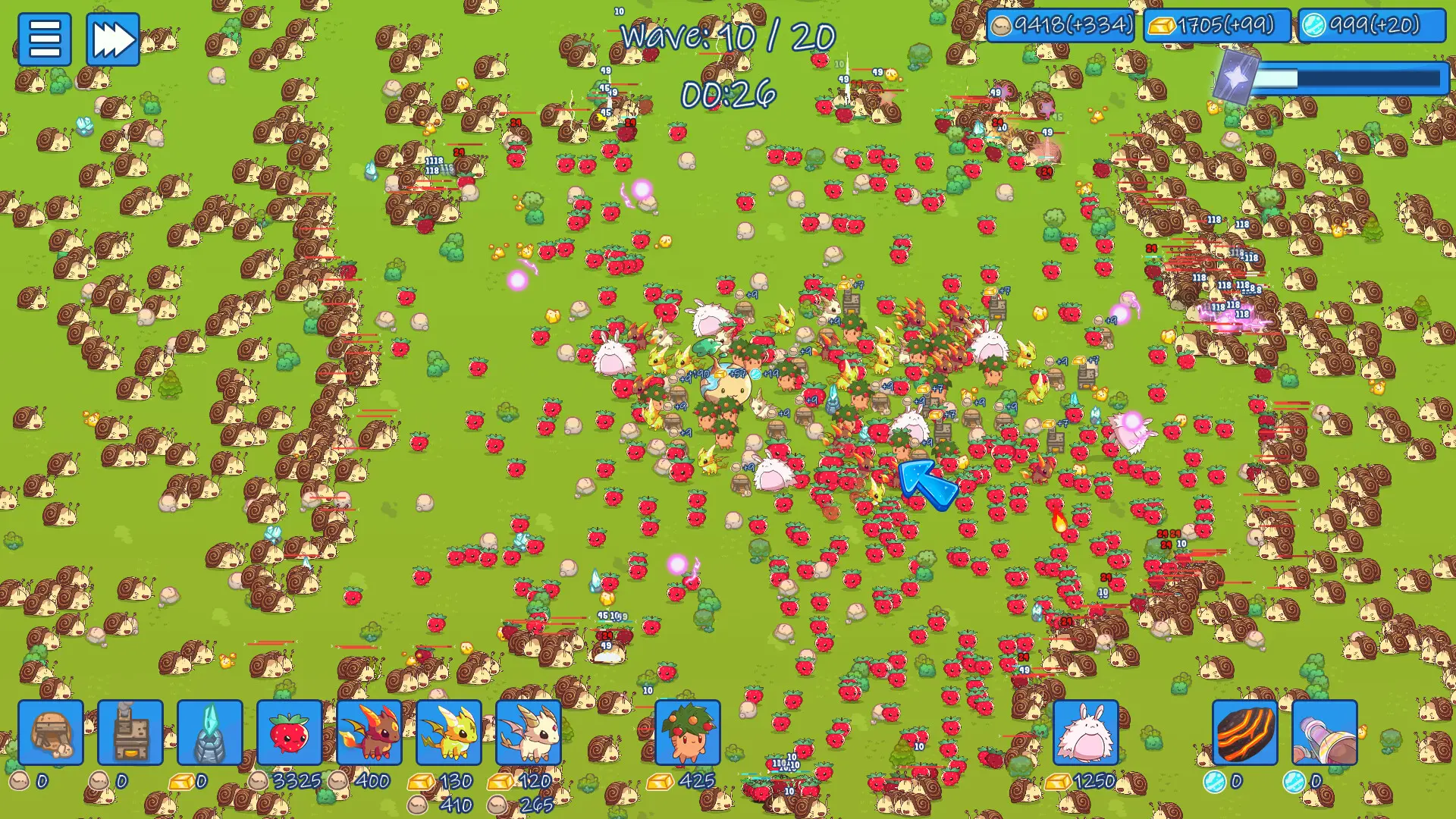 银河塔防：地球/Milky Way TD SURVIVORS AUTOBATTLER RTS 游戏截图