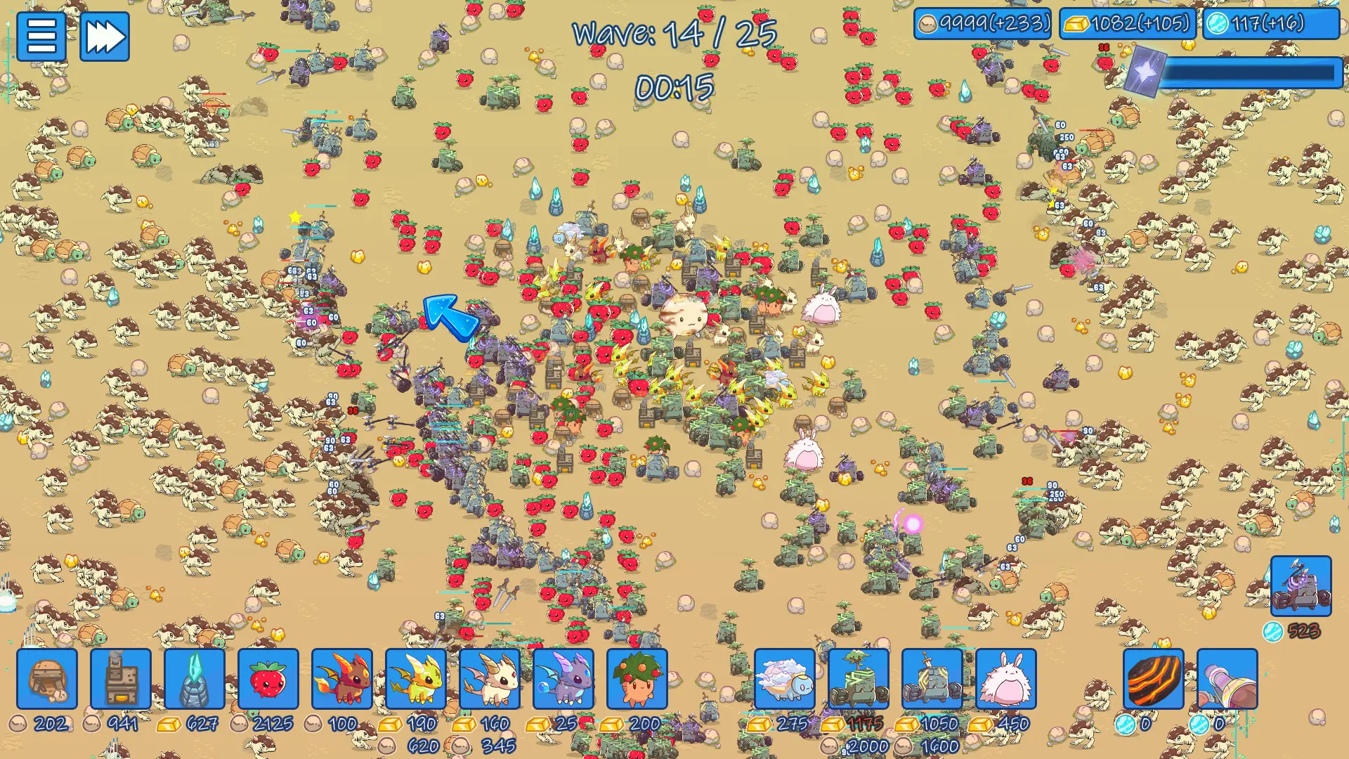 银河塔防：地球/Milky Way TD SURVIVORS AUTOBATTLER RTS 游戏截图