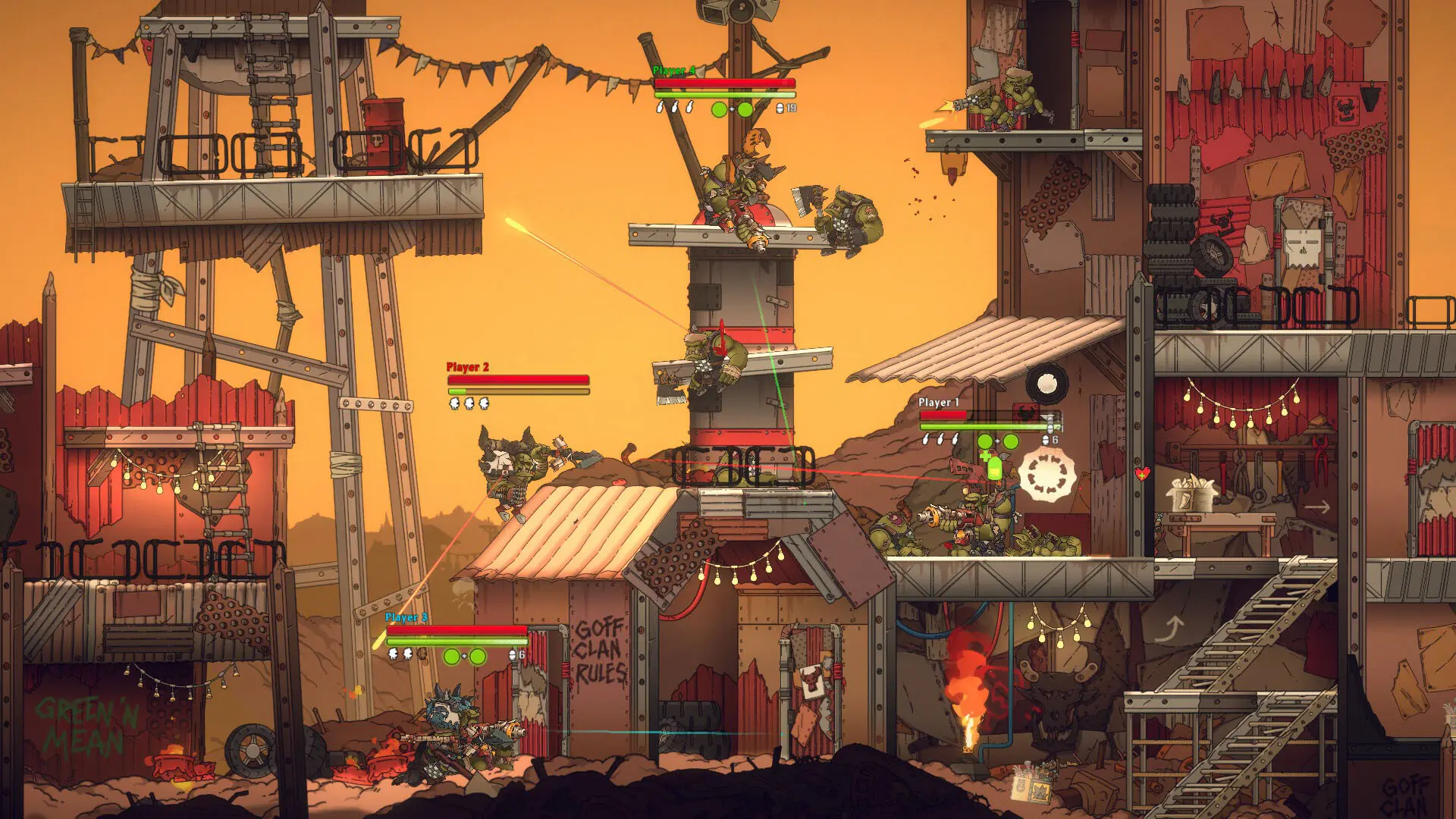 战锤40K：射手座，血与手镯/Warhammer 40,000: Shootas, Blood & Teef 游戏截图