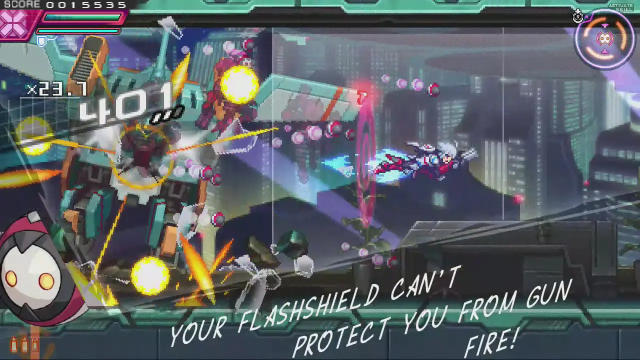 苍穹雷霆2/Azure Striker Gunvolt 2 游戏截图