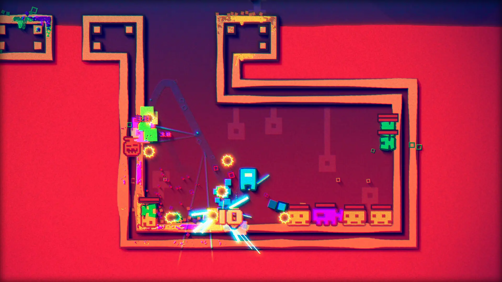 肉鸽突袭/Rogue Glitch Ultra 游戏截图