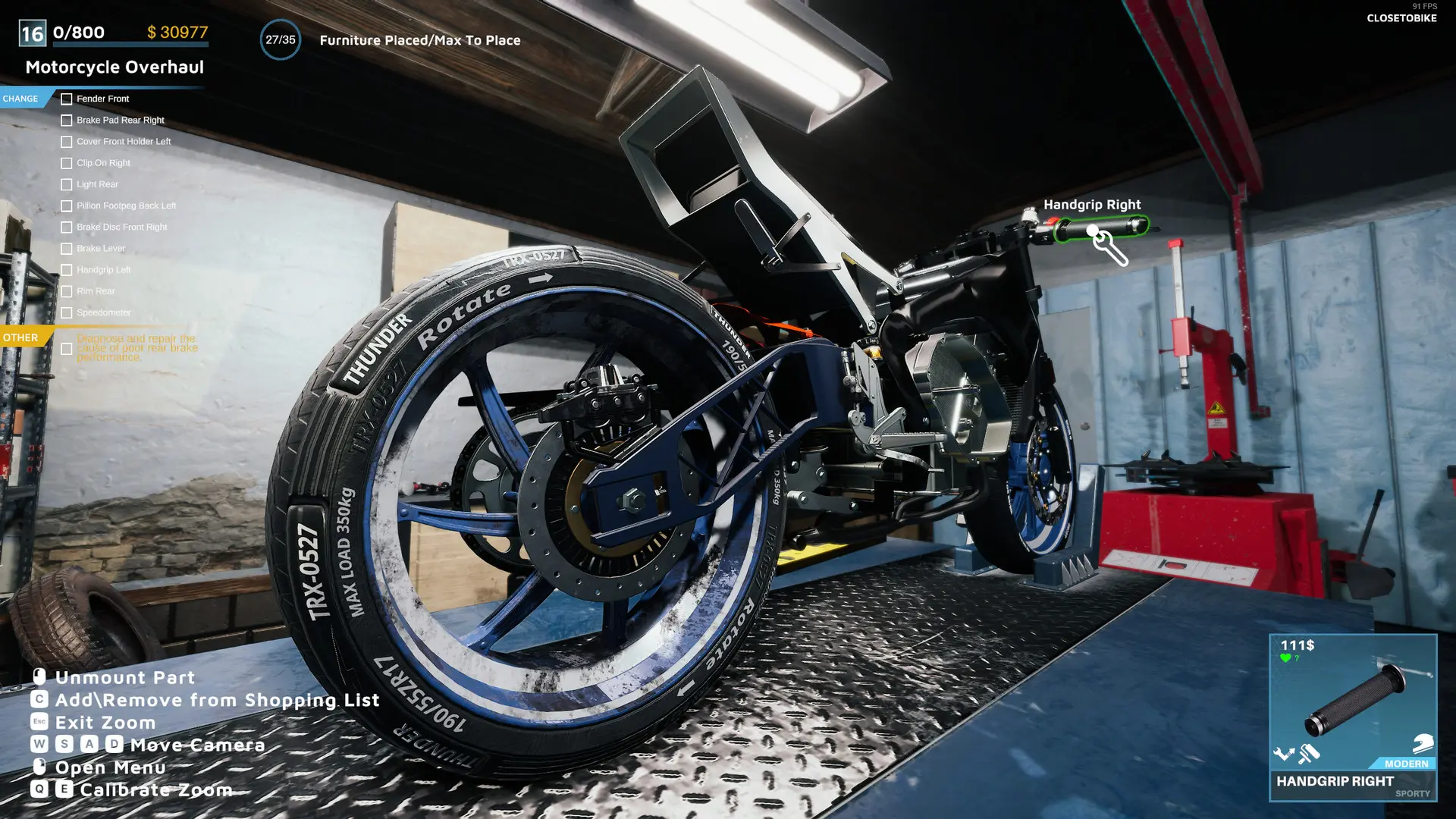 摩托车技工模拟器2021/Motorcycle Mechanic Simulator 2021 游戏截图