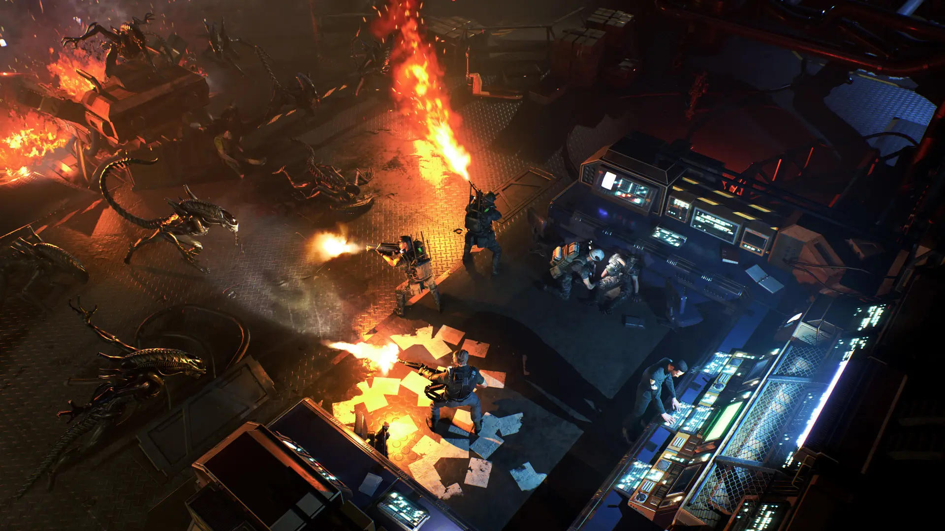 异形:坠入黑暗/Aliens: Dark Descent 游戏截图