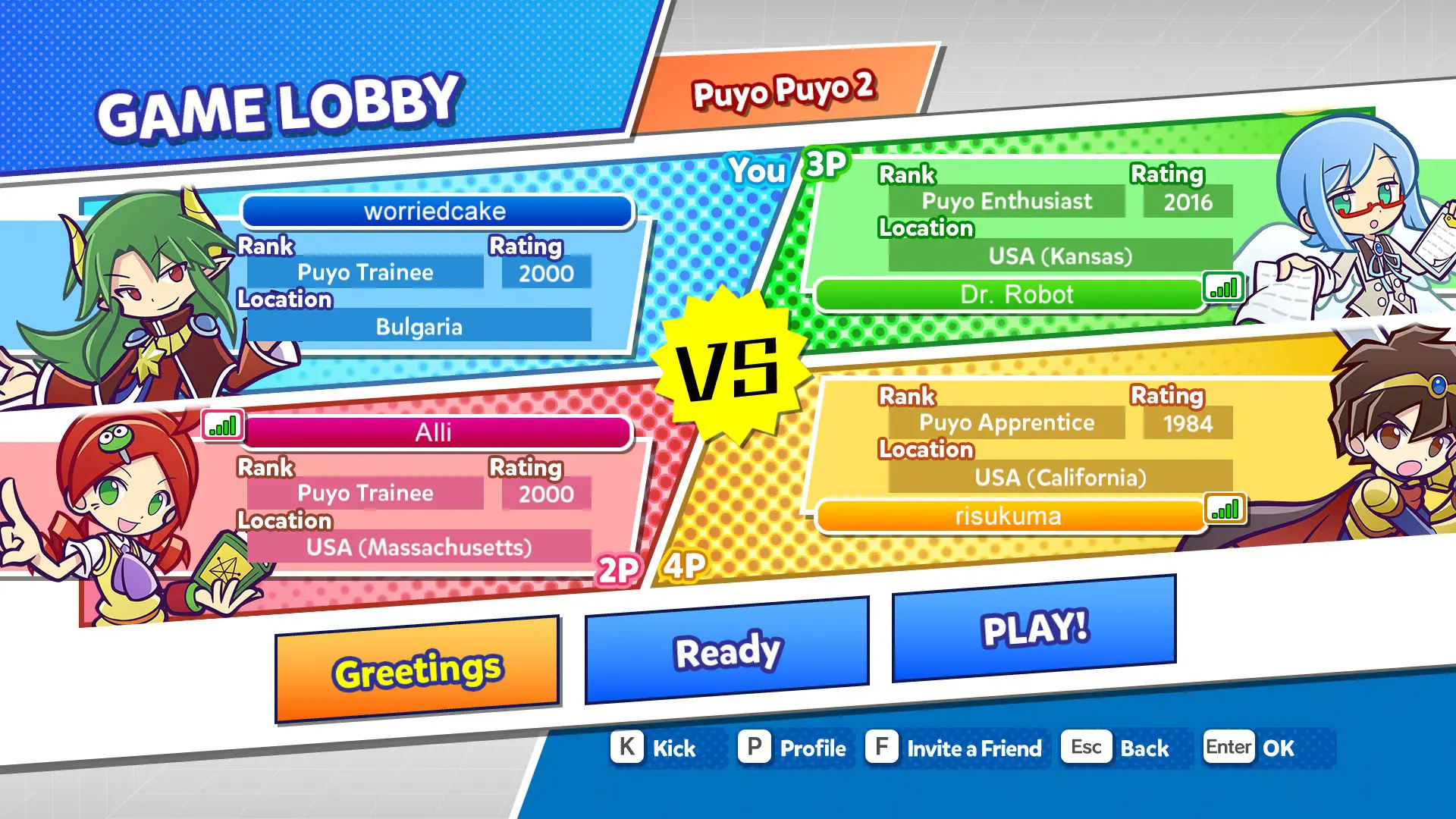魔法气泡/Puyo Puyo Champions 游戏截图