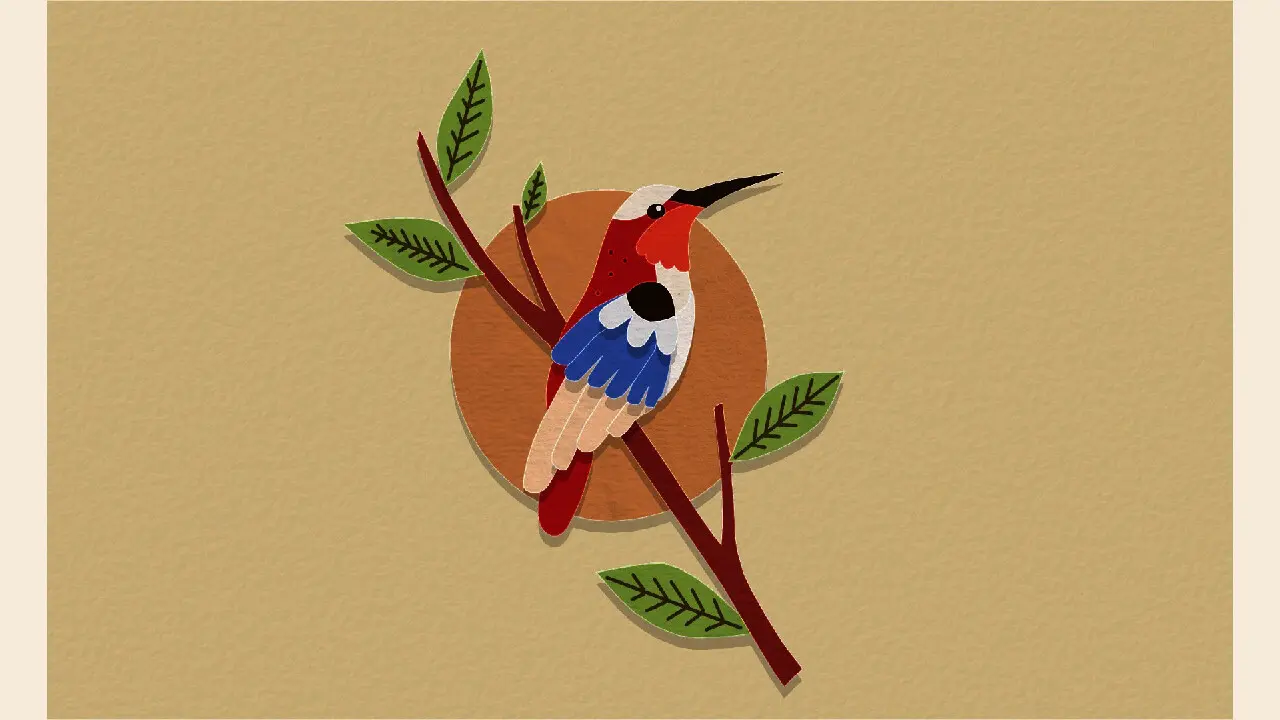 剪纸美术馆-自然/Papercut Art Gallery-Nature 游戏截图