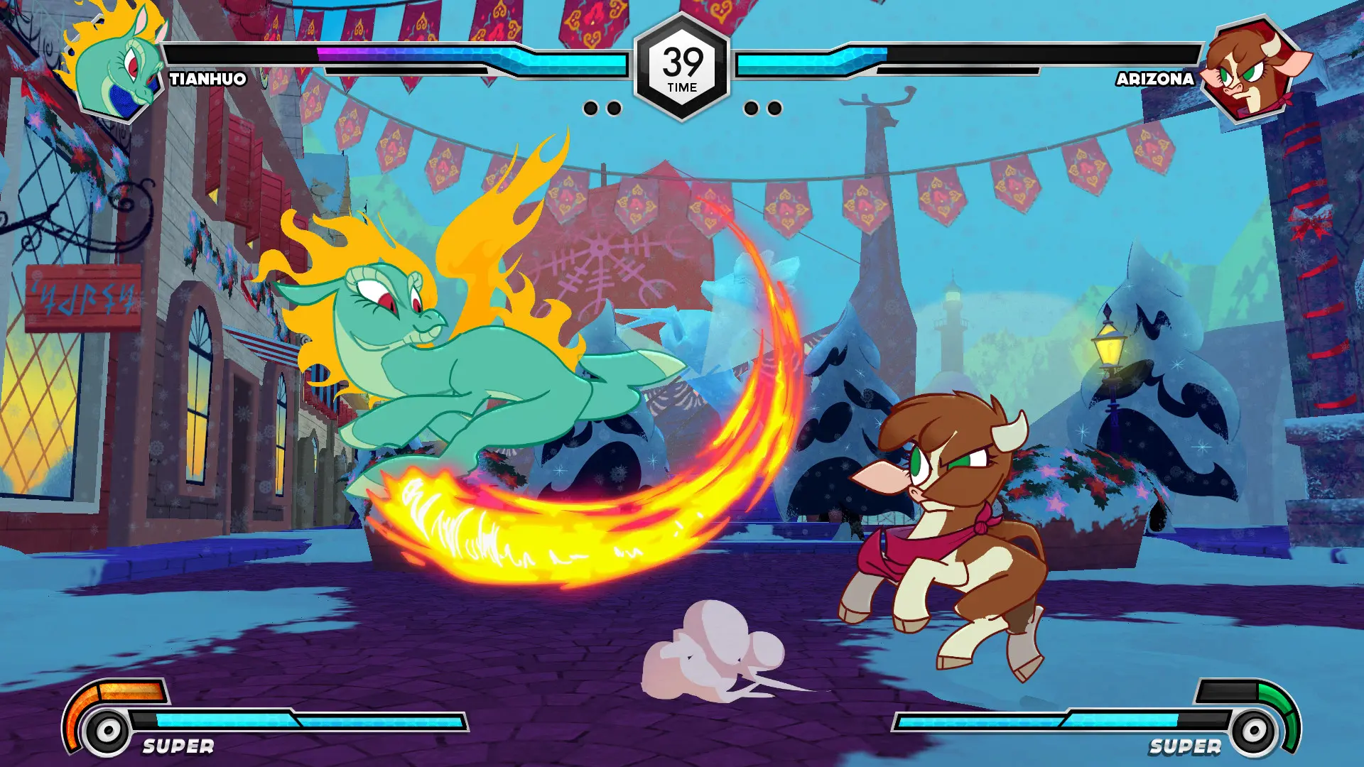 群马乱斗/Them's Fightin' Herds 游戏截图