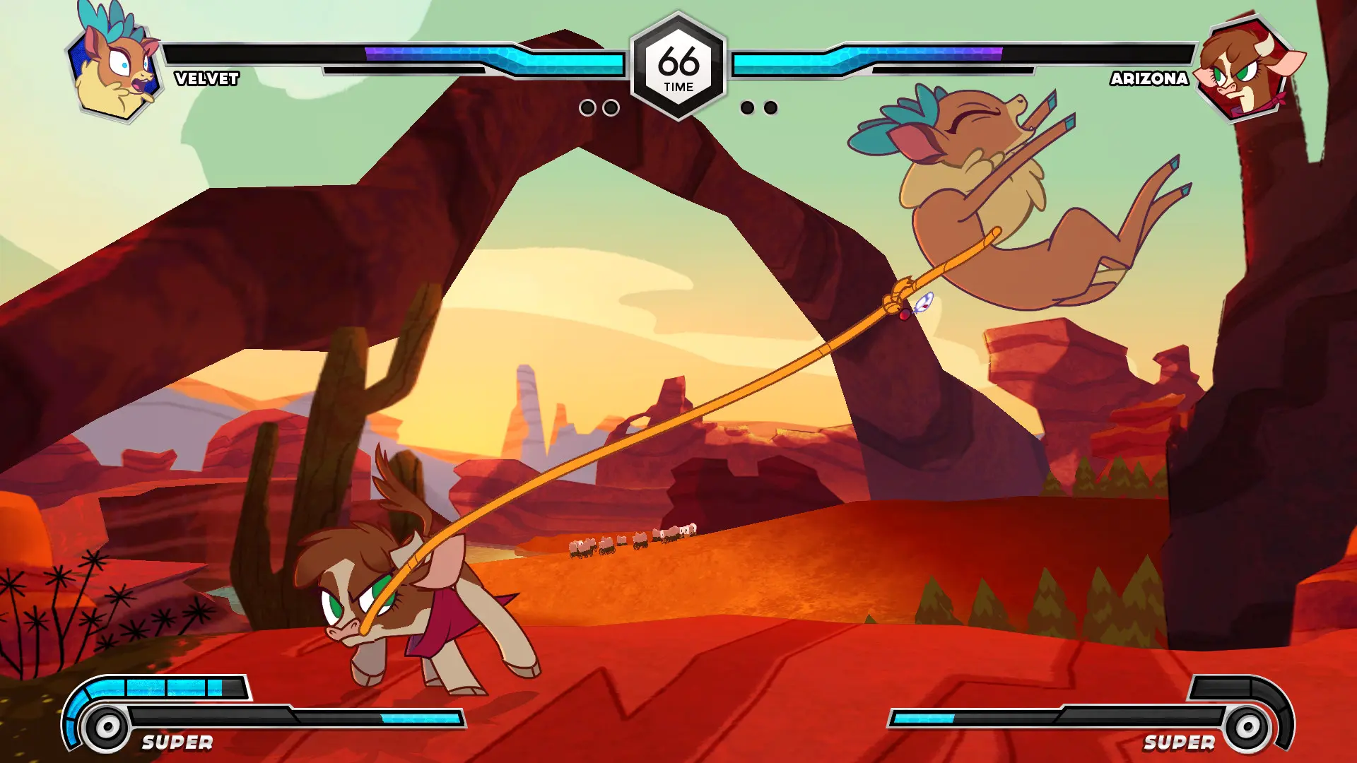 群马乱斗/Them's Fightin' Herds 游戏截图