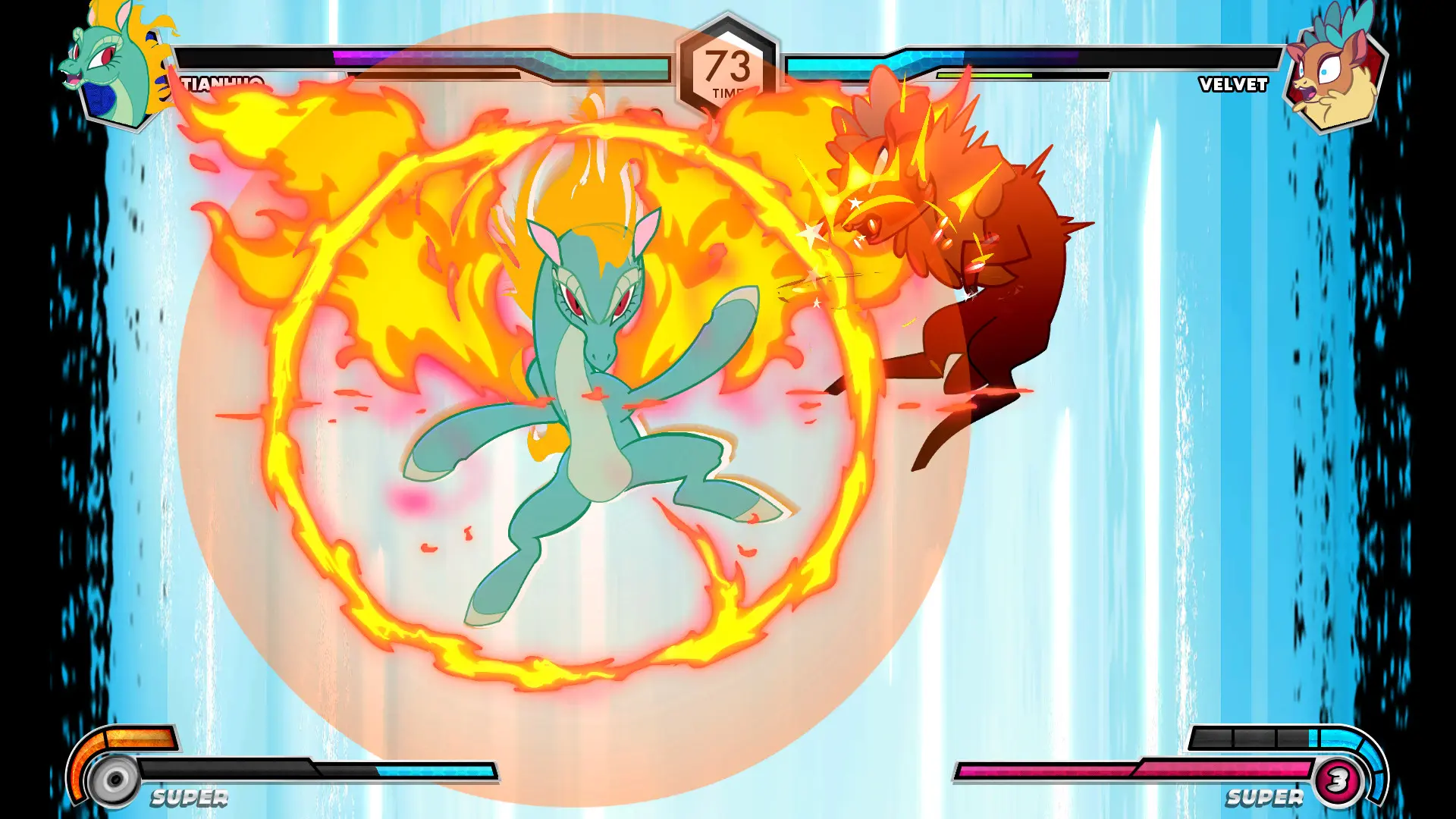 群马乱斗/Them's Fightin' Herds 游戏截图