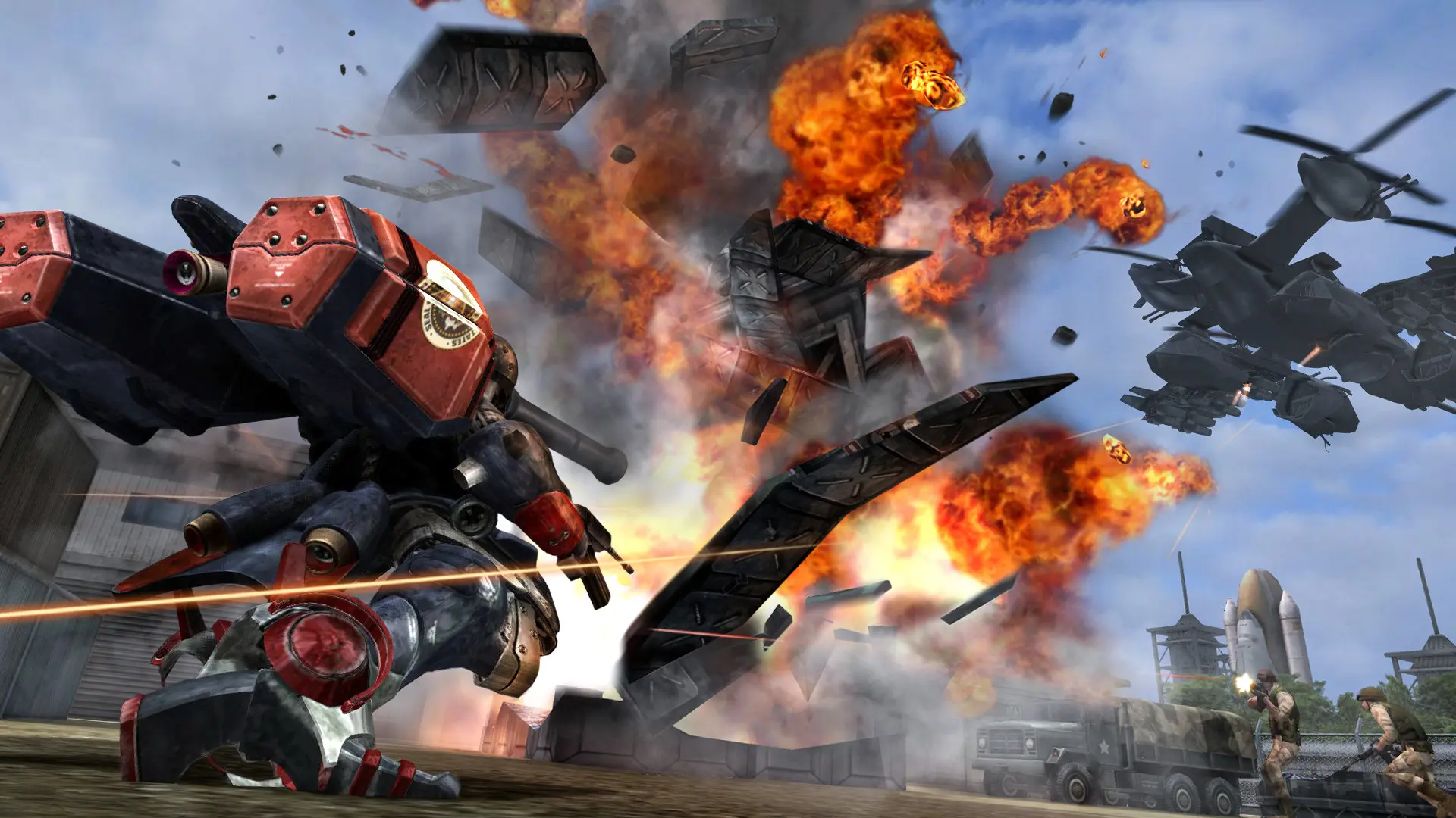 钢铁苍狼:混沌之战/Metal Wolf Chaos XD 游戏截图