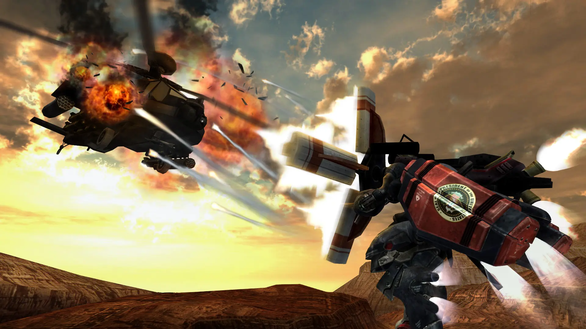 钢铁苍狼:混沌之战/Metal Wolf Chaos XD 游戏截图