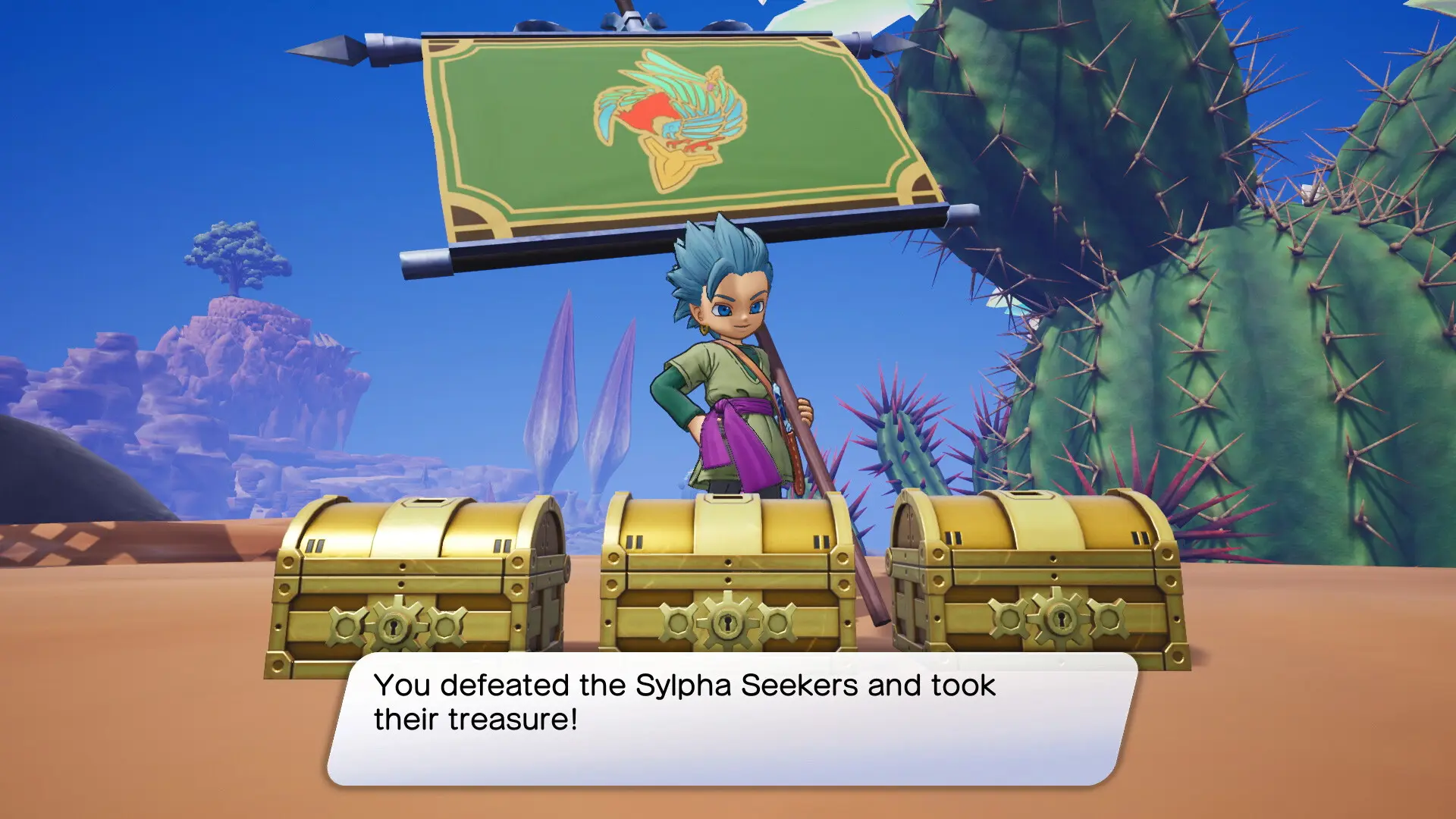 勇者斗恶龙　寻宝探险团　蓝色眼眸与天空罗盘/DRAGON QUEST TREASURES 游戏截图