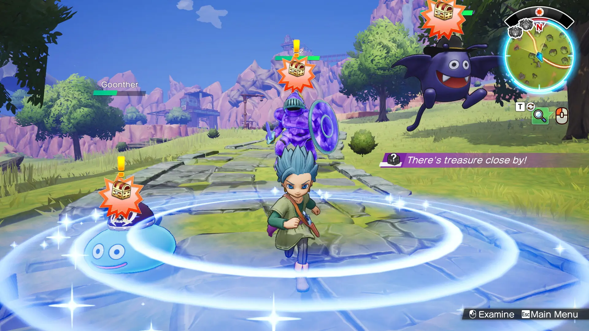 勇者斗恶龙　寻宝探险团　蓝色眼眸与天空罗盘/DRAGON QUEST TREASURES 游戏截图