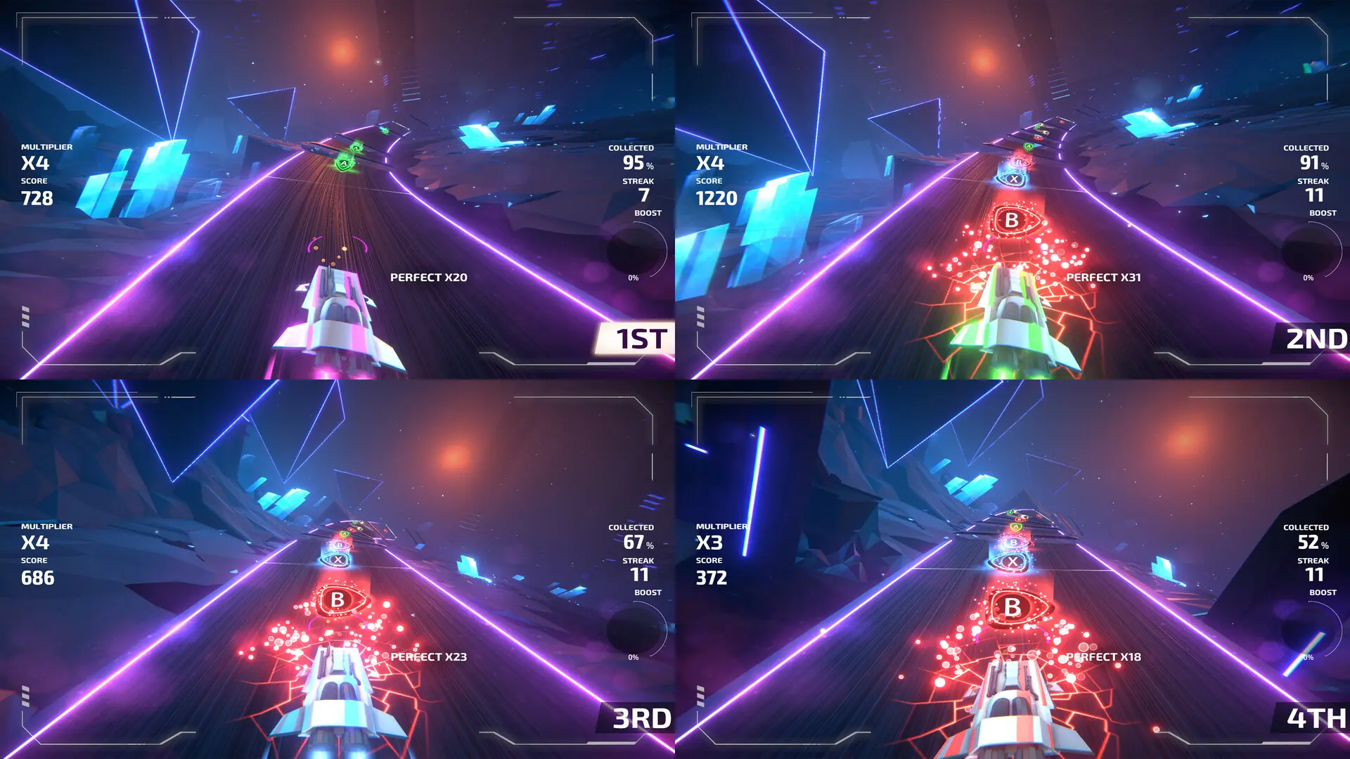逆行者:节奏银河/Invector: Rhythm Galaxy 游戏截图