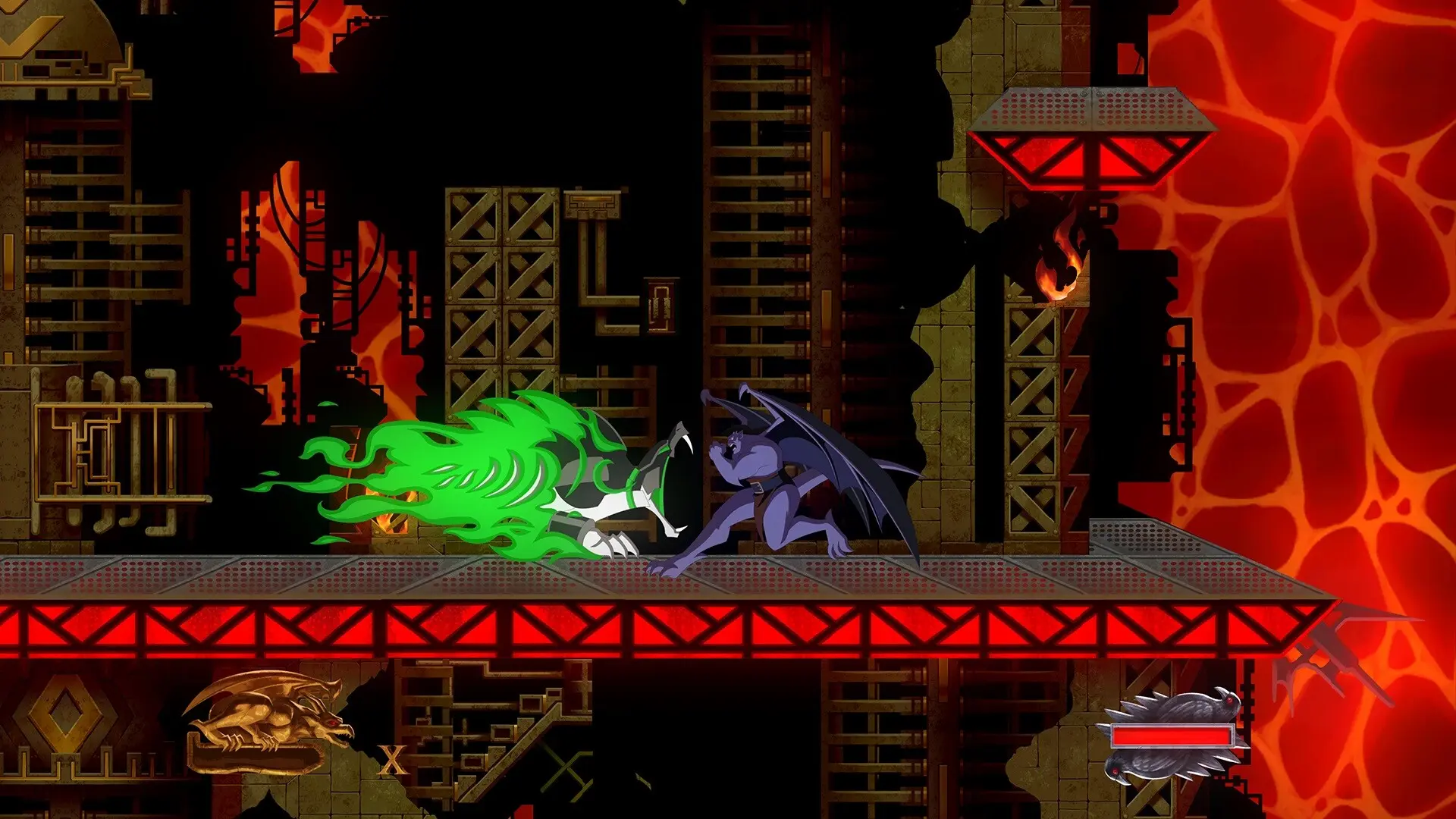 夜行神龙：重制版/Gargoyles Remastered 游戏截图