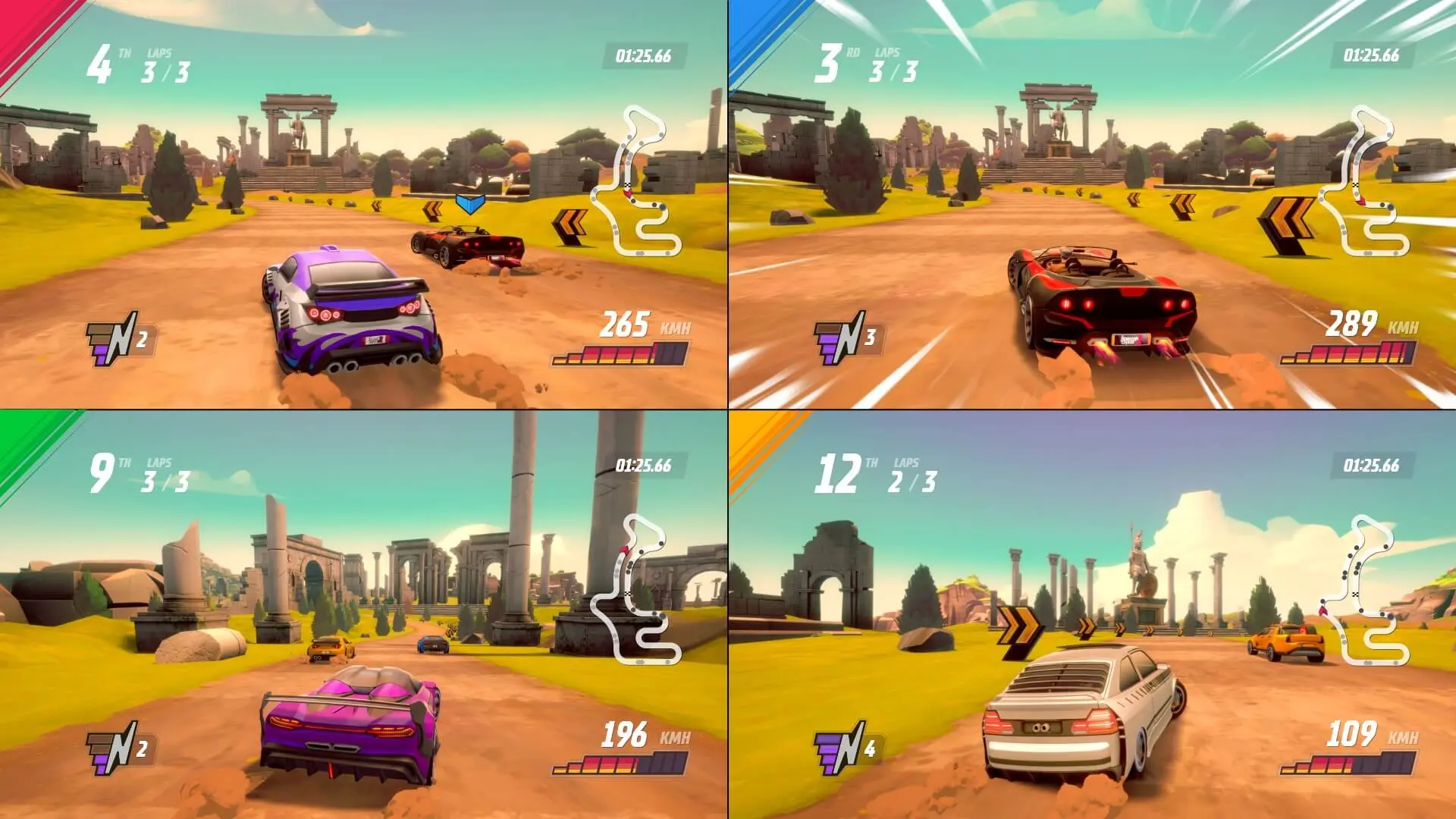 地平线追逐2/Horizon Chase 2/支持网络联机 游戏截图