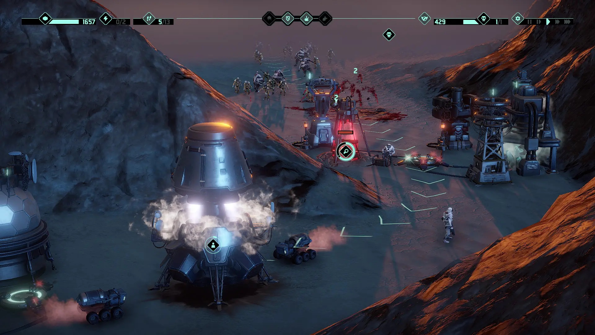 火星Z:战术基地防御/MarZ: Tactical Base Defense 游戏截图