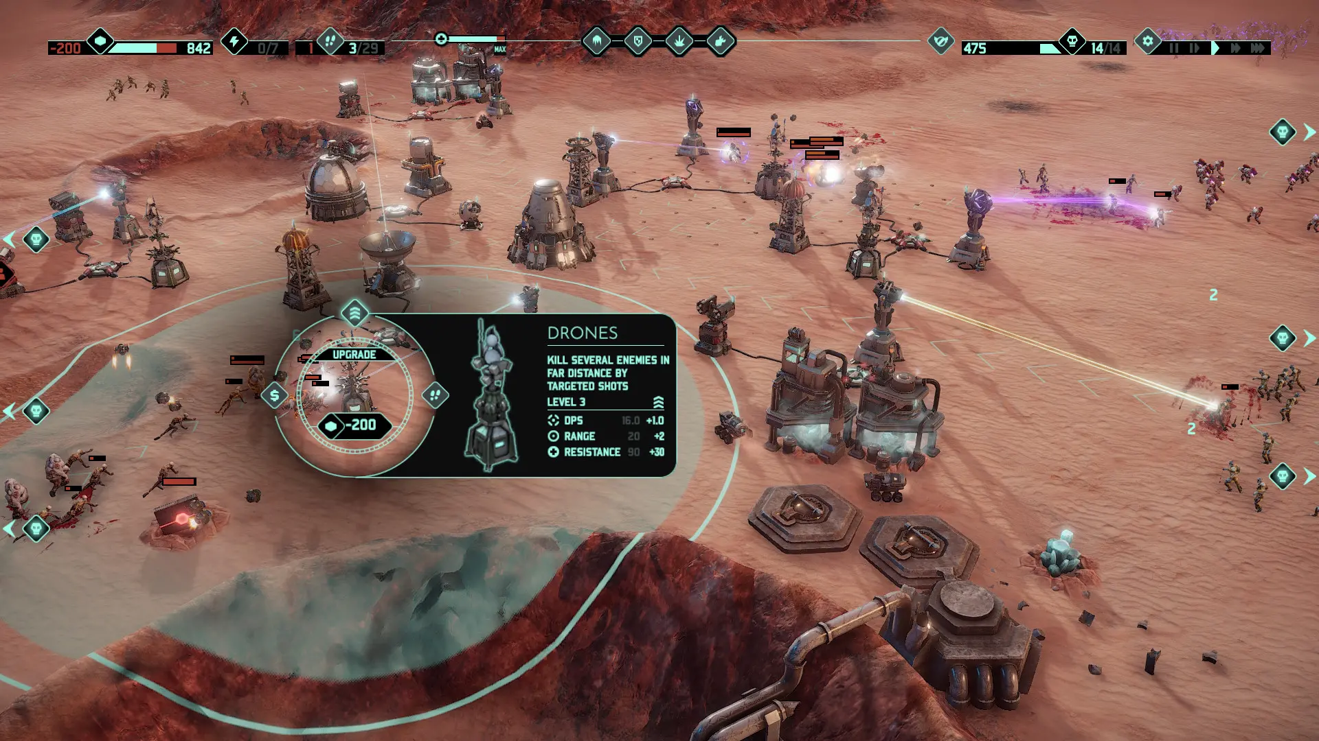 火星Z:战术基地防御/MarZ: Tactical Base Defense 游戏截图