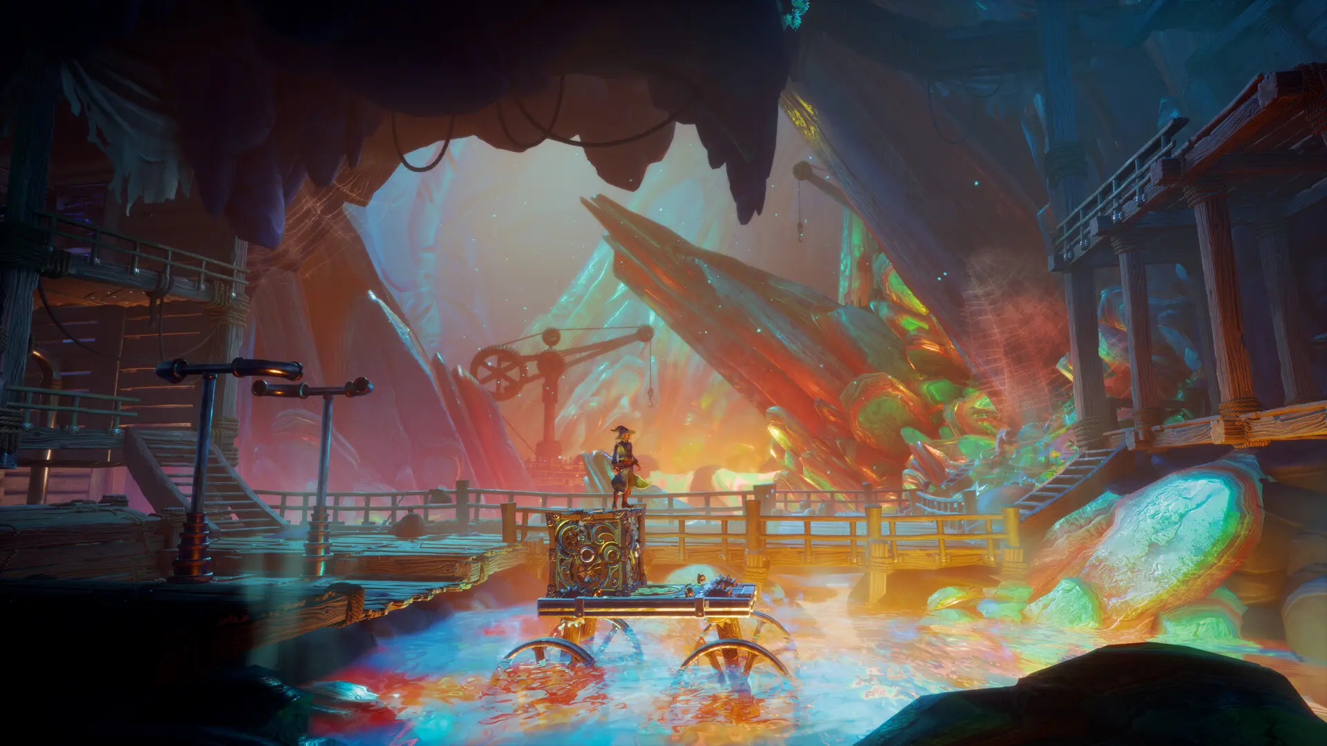 三位一体5：发条阴谋/Trine 5: A Clockwork Conspiracy/支持网络联机 游戏截图