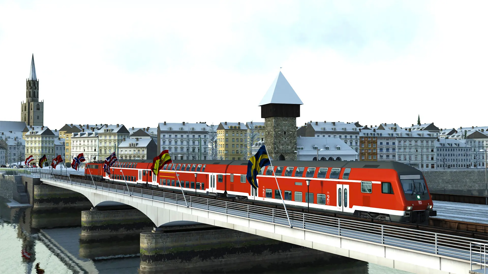 模拟火车2022/模拟列车2022/RW13/TS2022/Train Simulator 2022 游戏截图