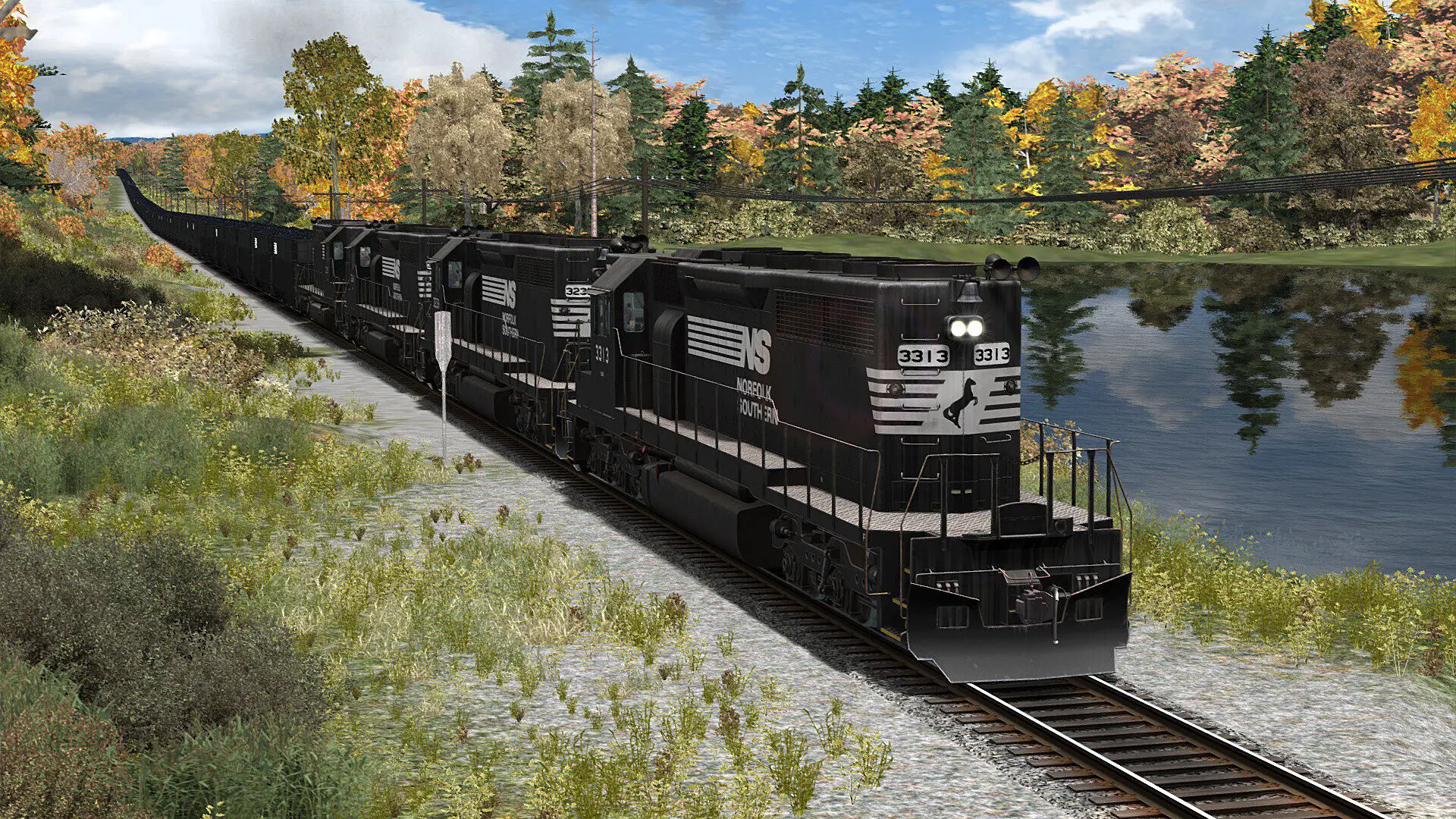 模拟火车2022/模拟列车2022/RW13/TS2022/Train Simulator 2022 游戏截图